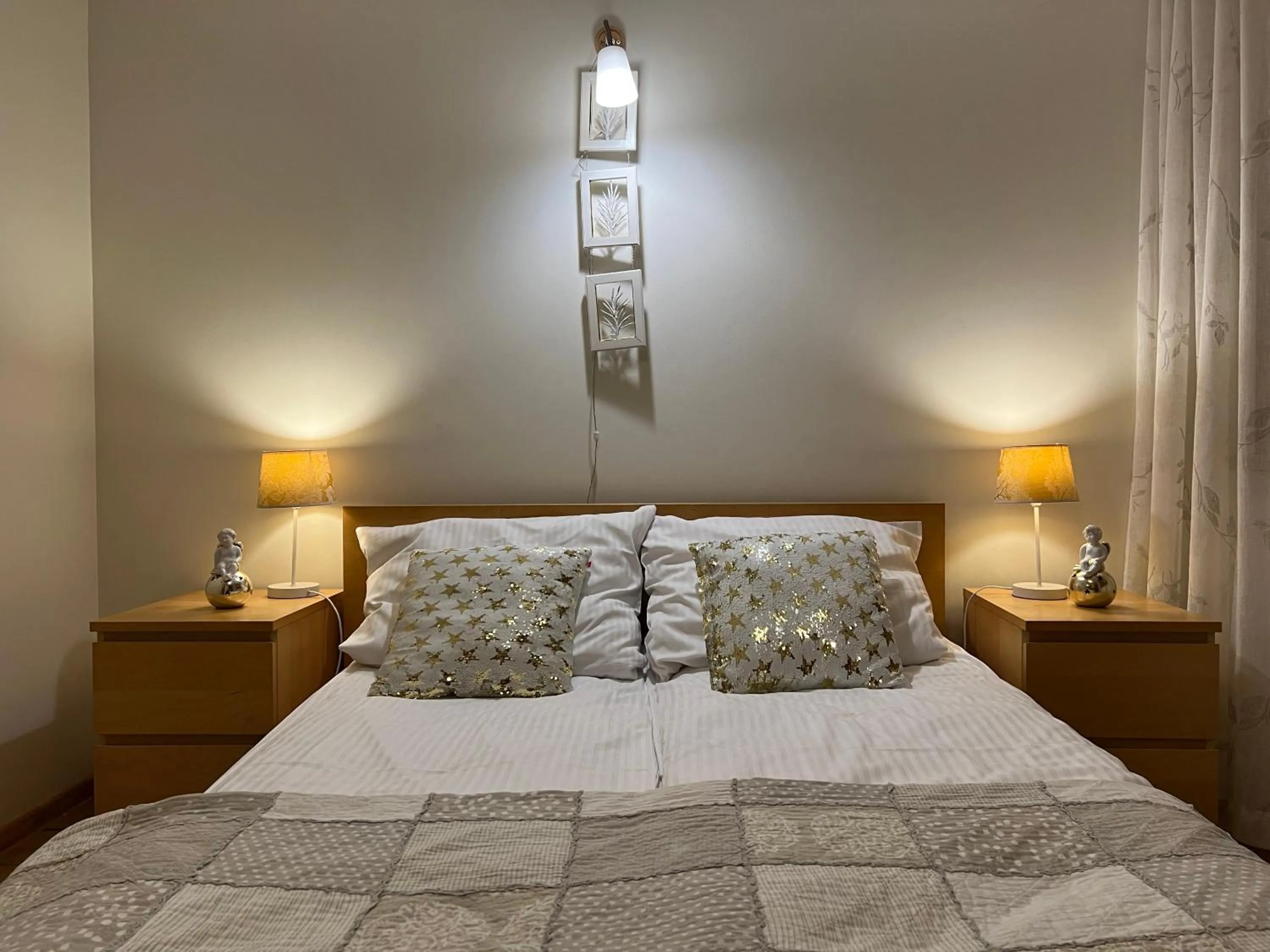 Bed in Apartament Królewski Superior z sauną