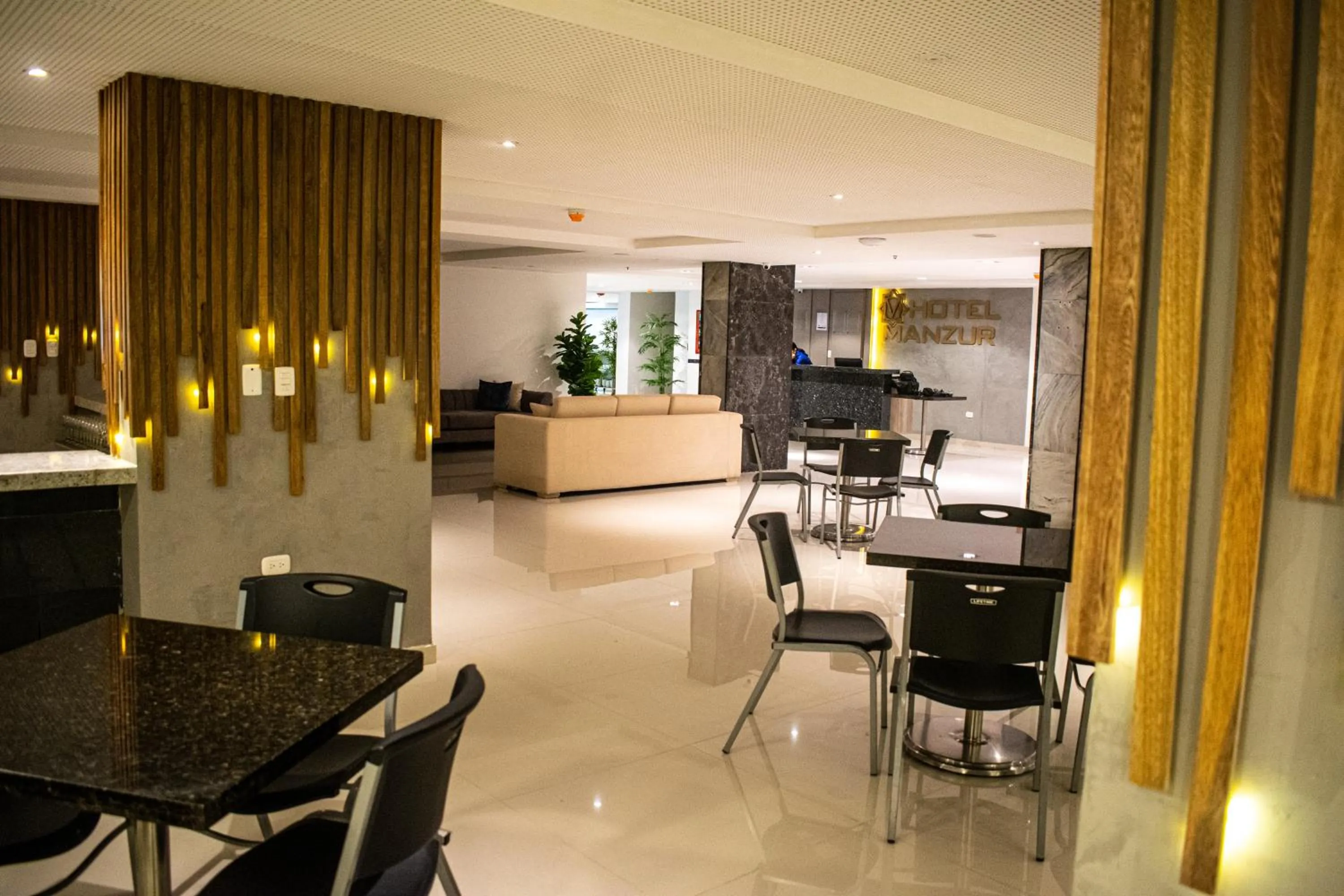 Restaurant/places to eat in HOTEL MANZUR