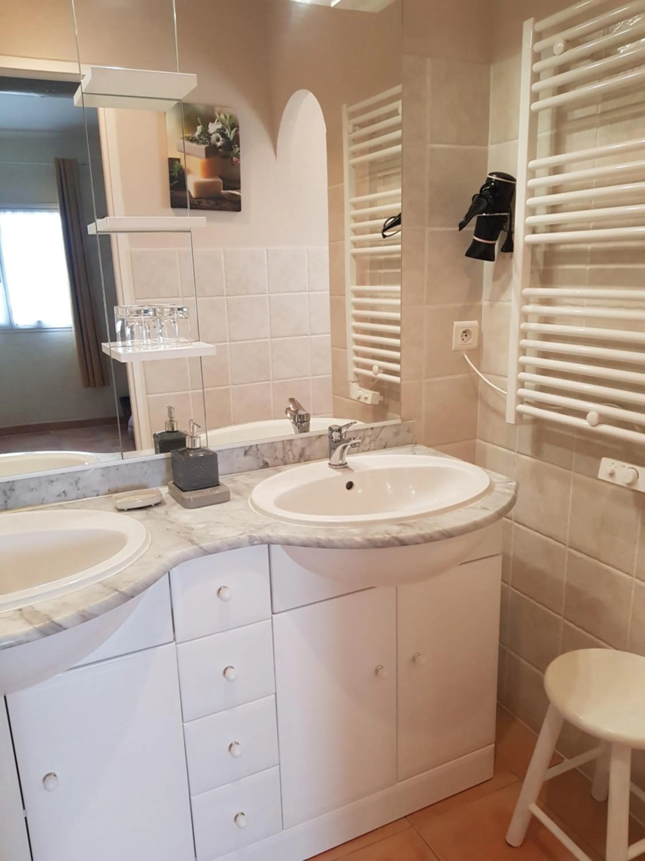 Bathroom in Mas Clement - Chambre et table d'hôtes