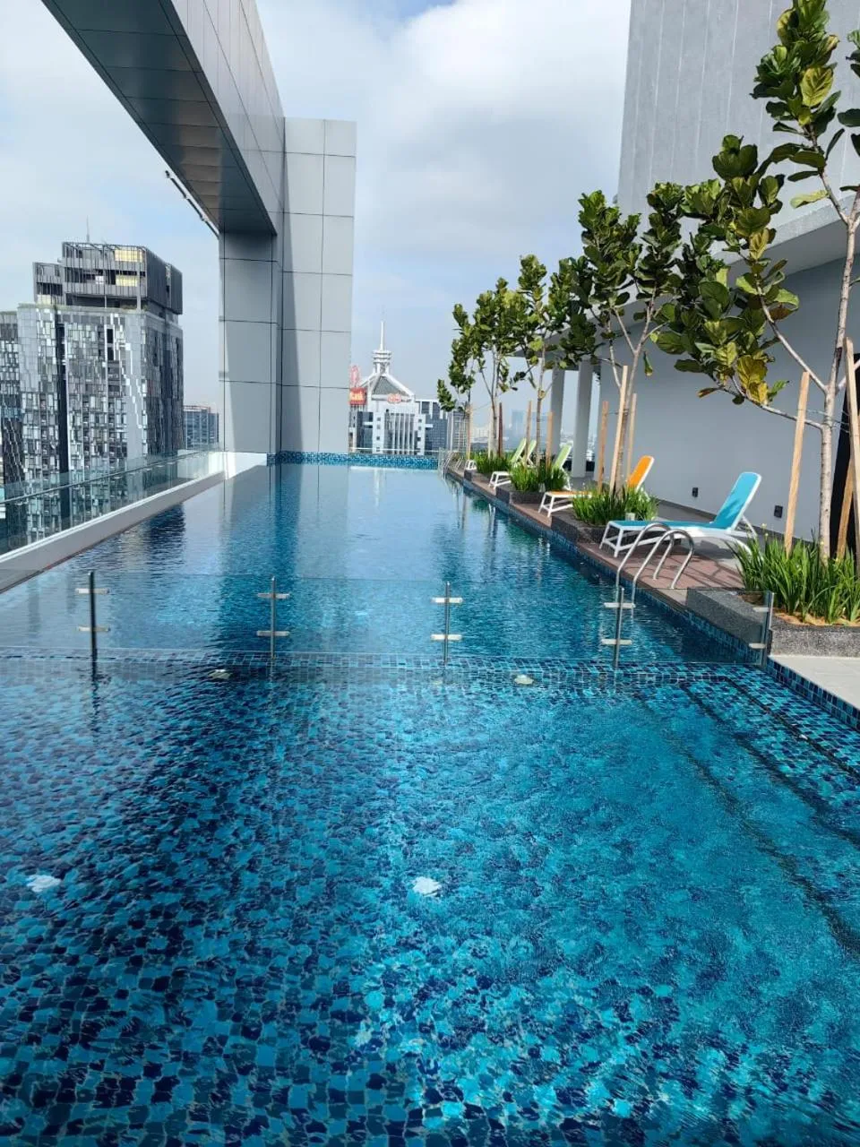 Swimming pool in Royce Residence KLCC