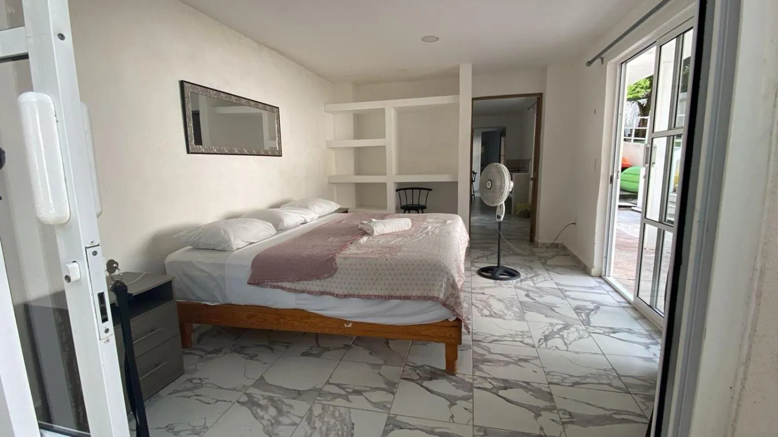 Bedroom, Bed in Hotel Casa Del Angel