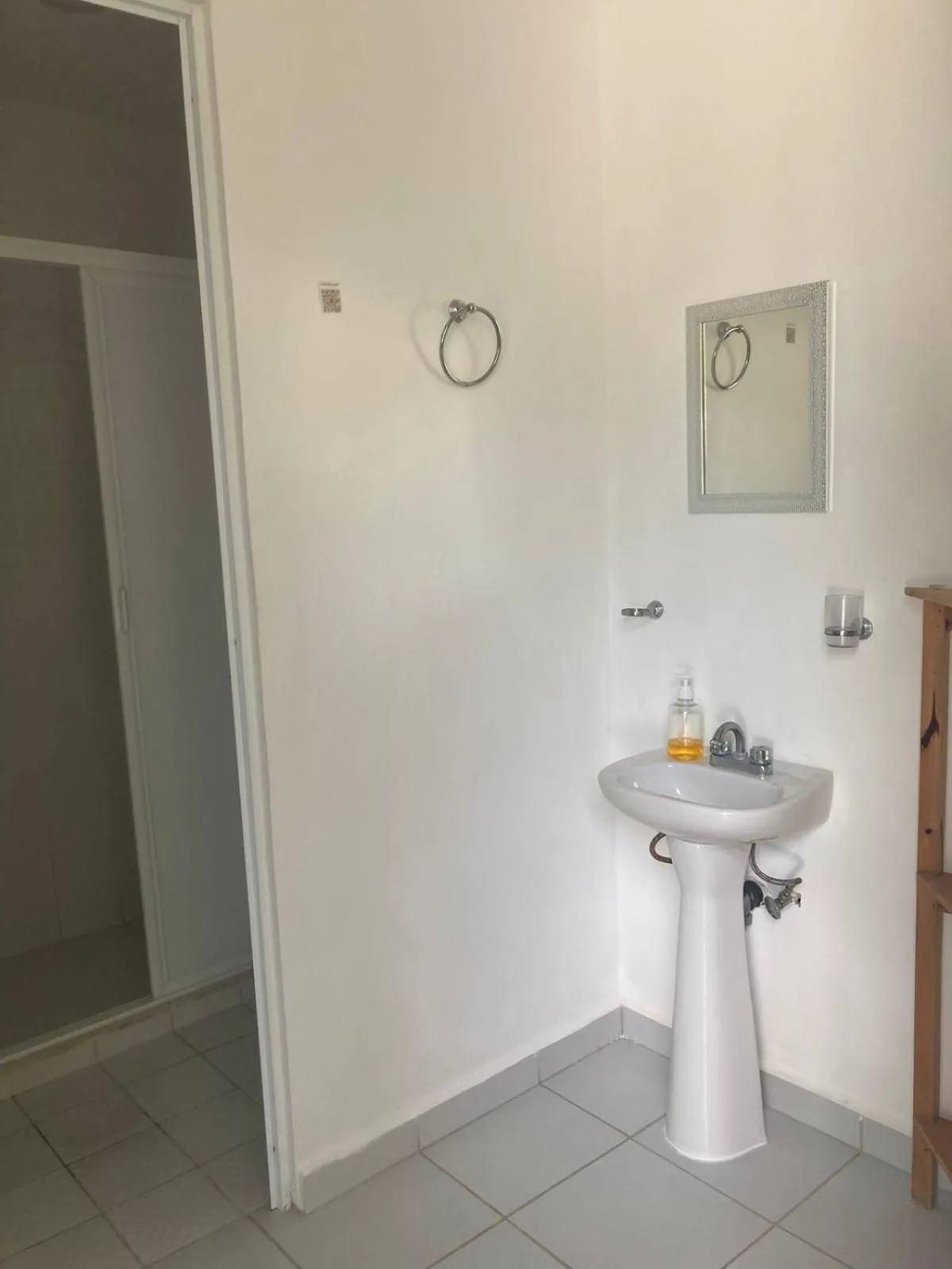 Toilet in Hotel Casa Del Angel