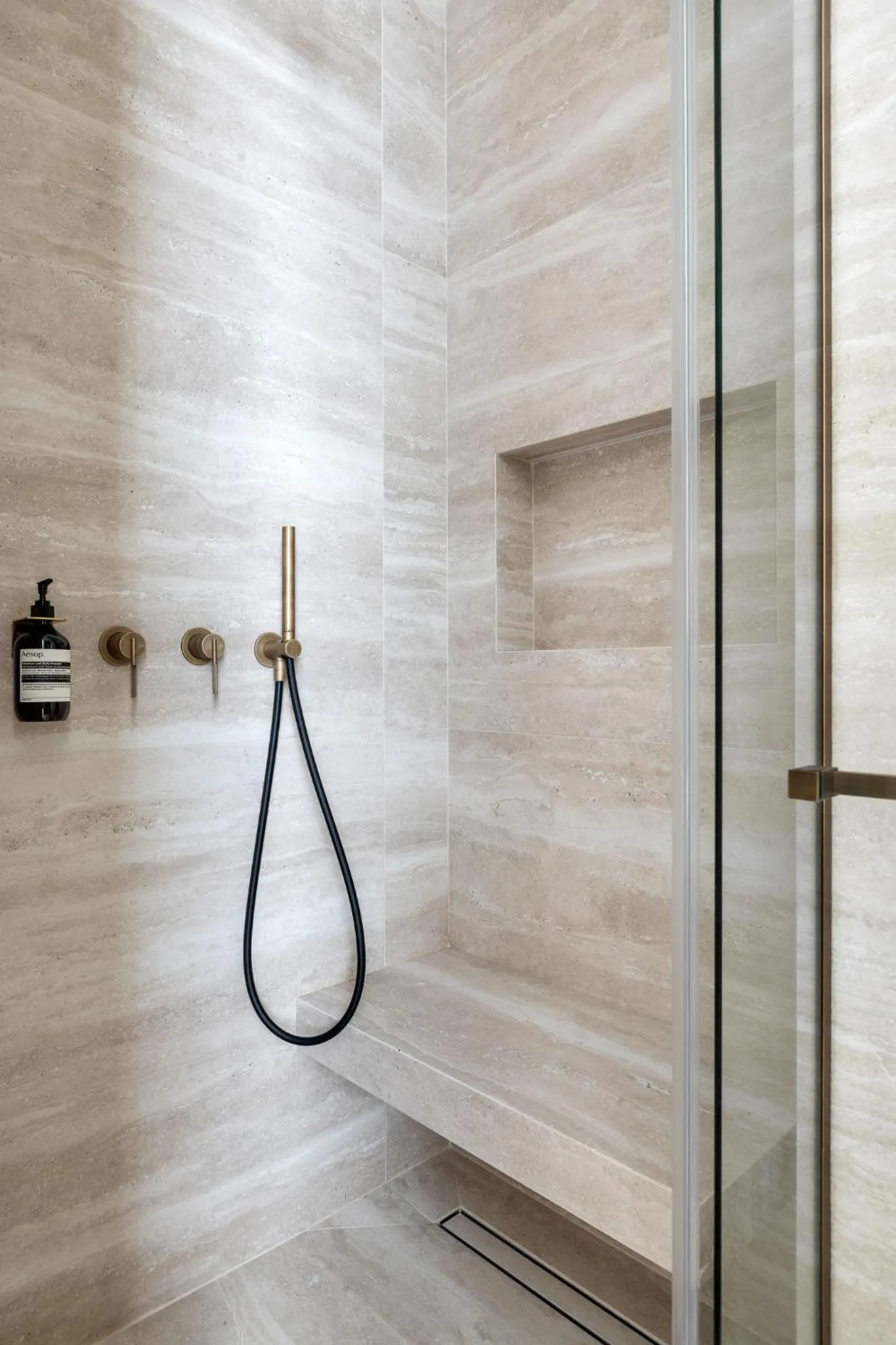 Shower in HIGHSTAY - Luxury Serviced Apartments - Le Marais