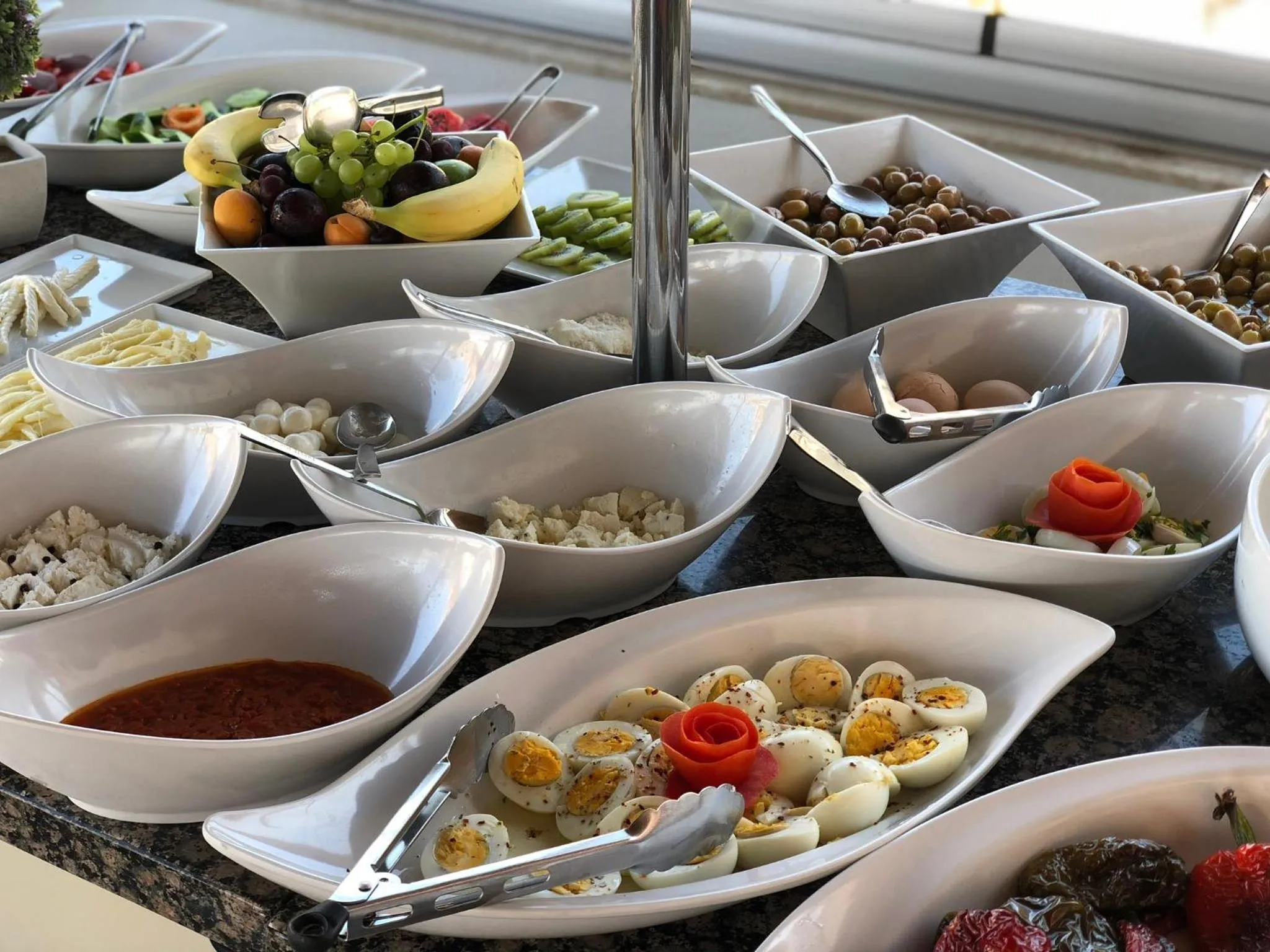 Buffet breakfast in Hermes Hotel