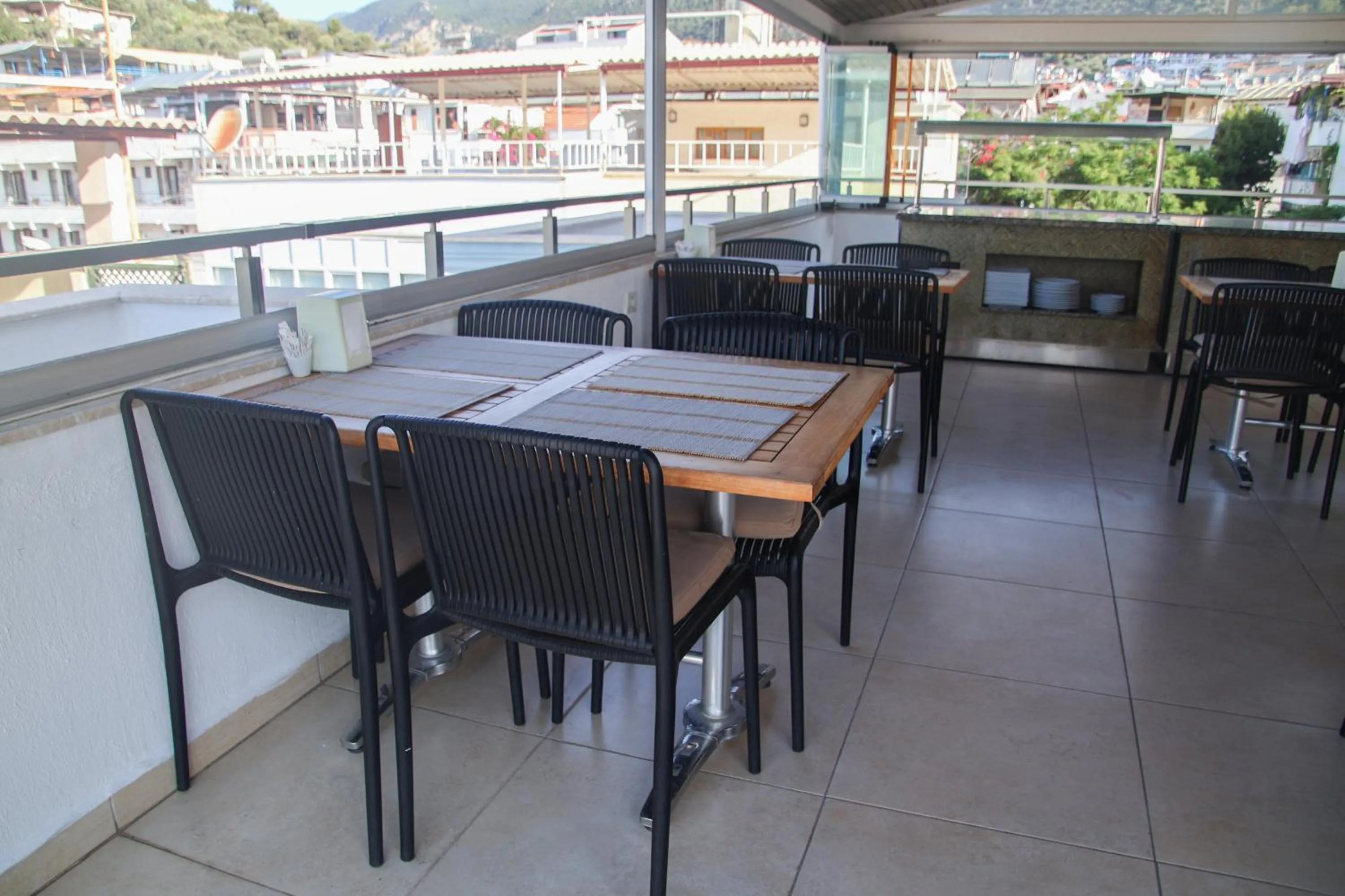 Balcony/Terrace in Hermes Hotel