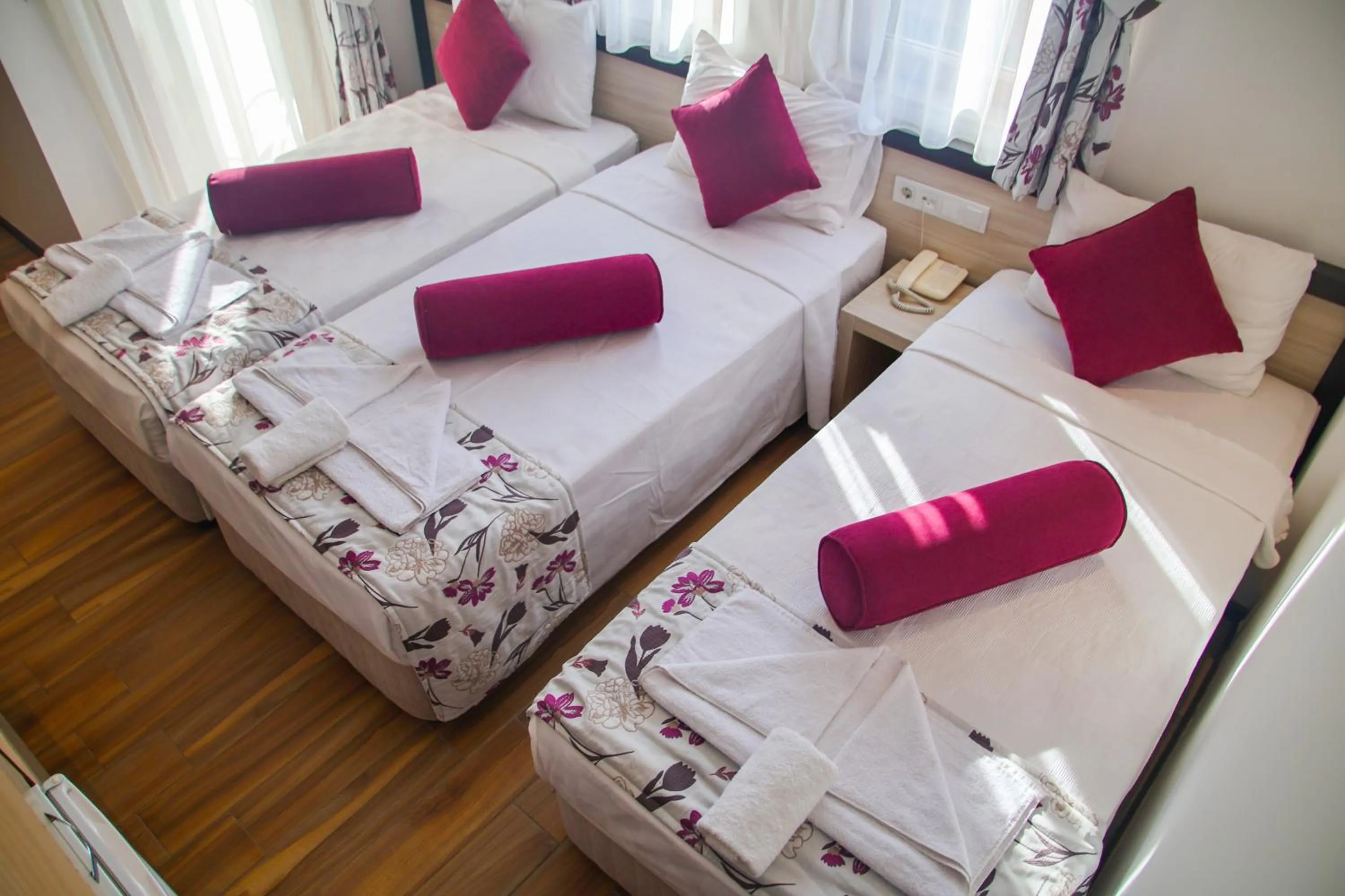 Photo of the whole room in Hermes Hotel