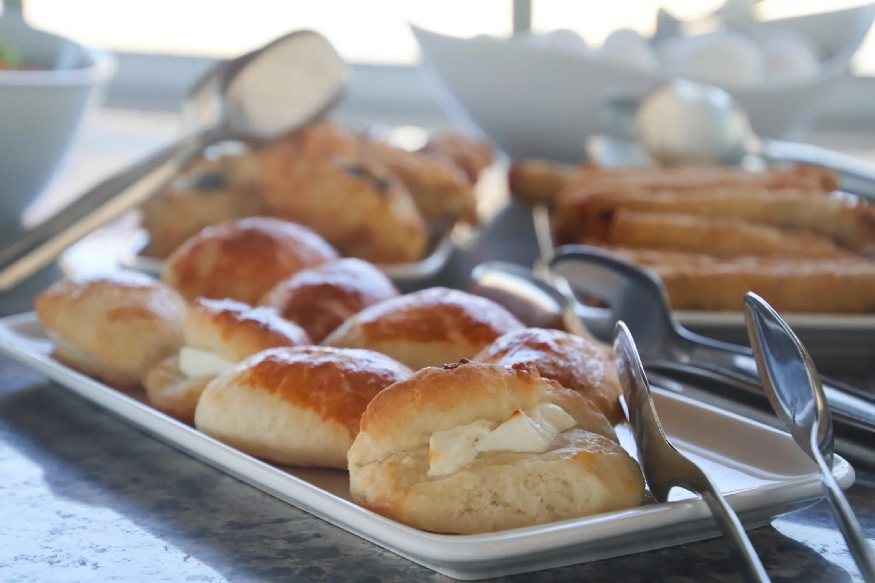 Buffet breakfast in Hermes Hotel