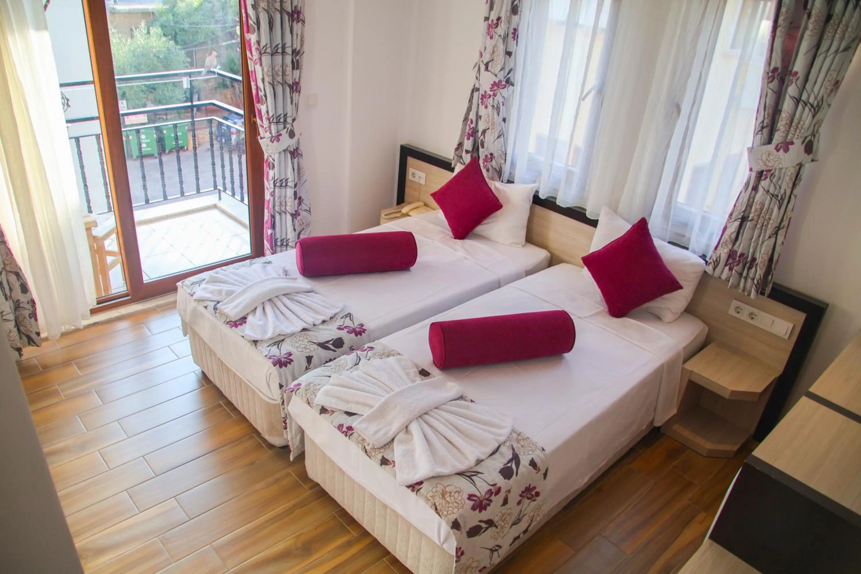 Balcony/Terrace in Hermes Hotel