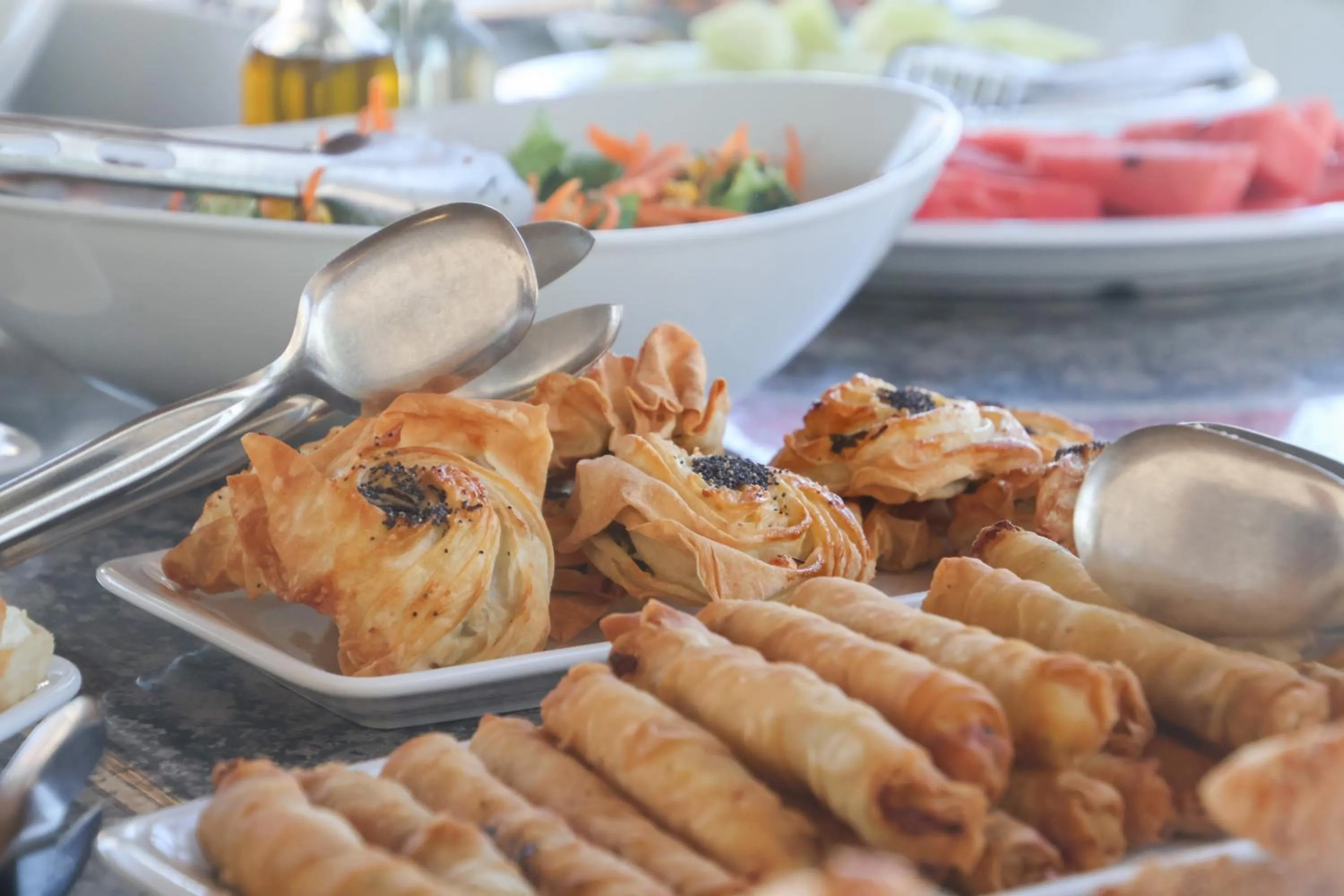 Buffet breakfast in Hermes Hotel