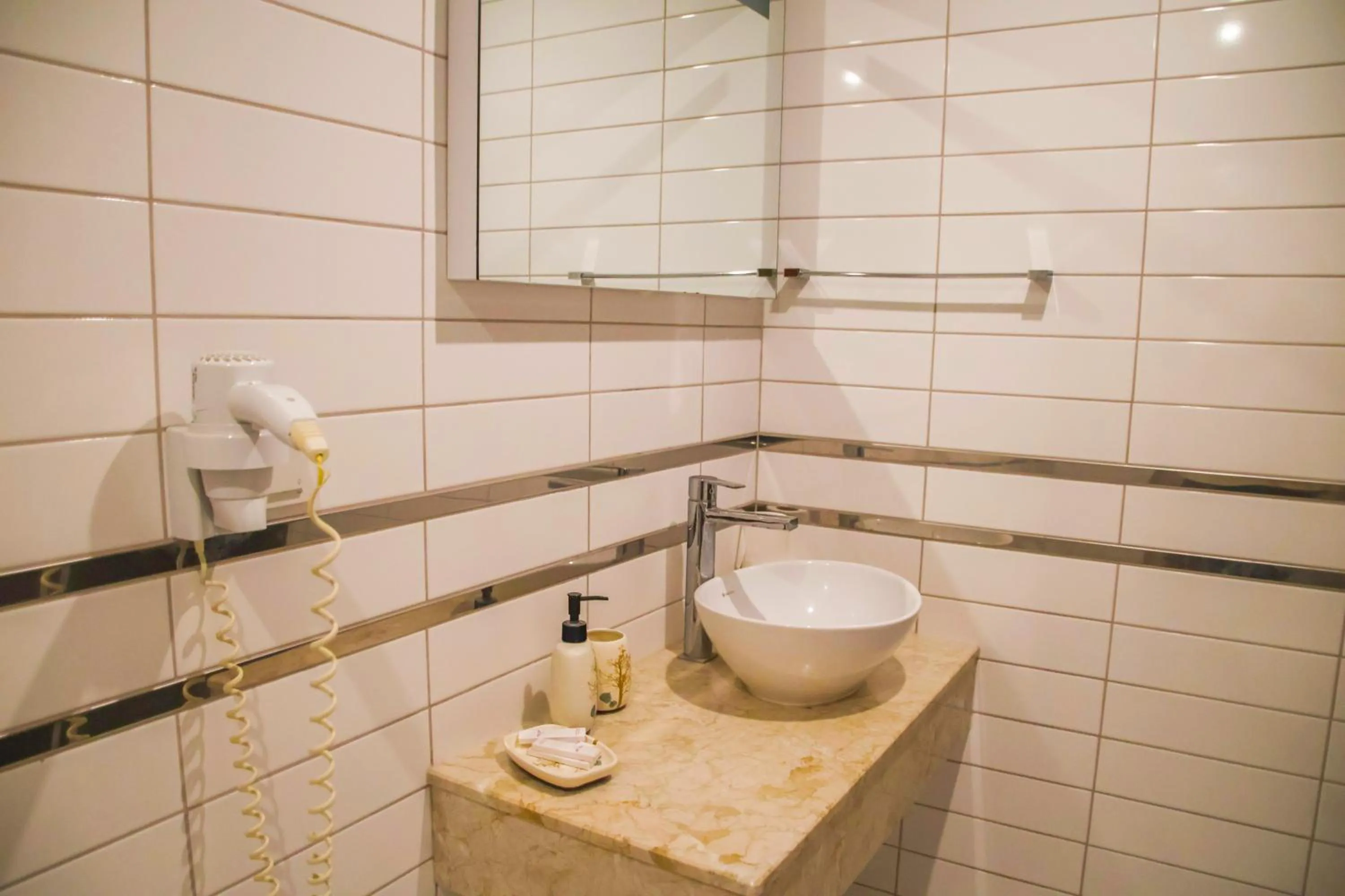 Bathroom in Hermes Hotel