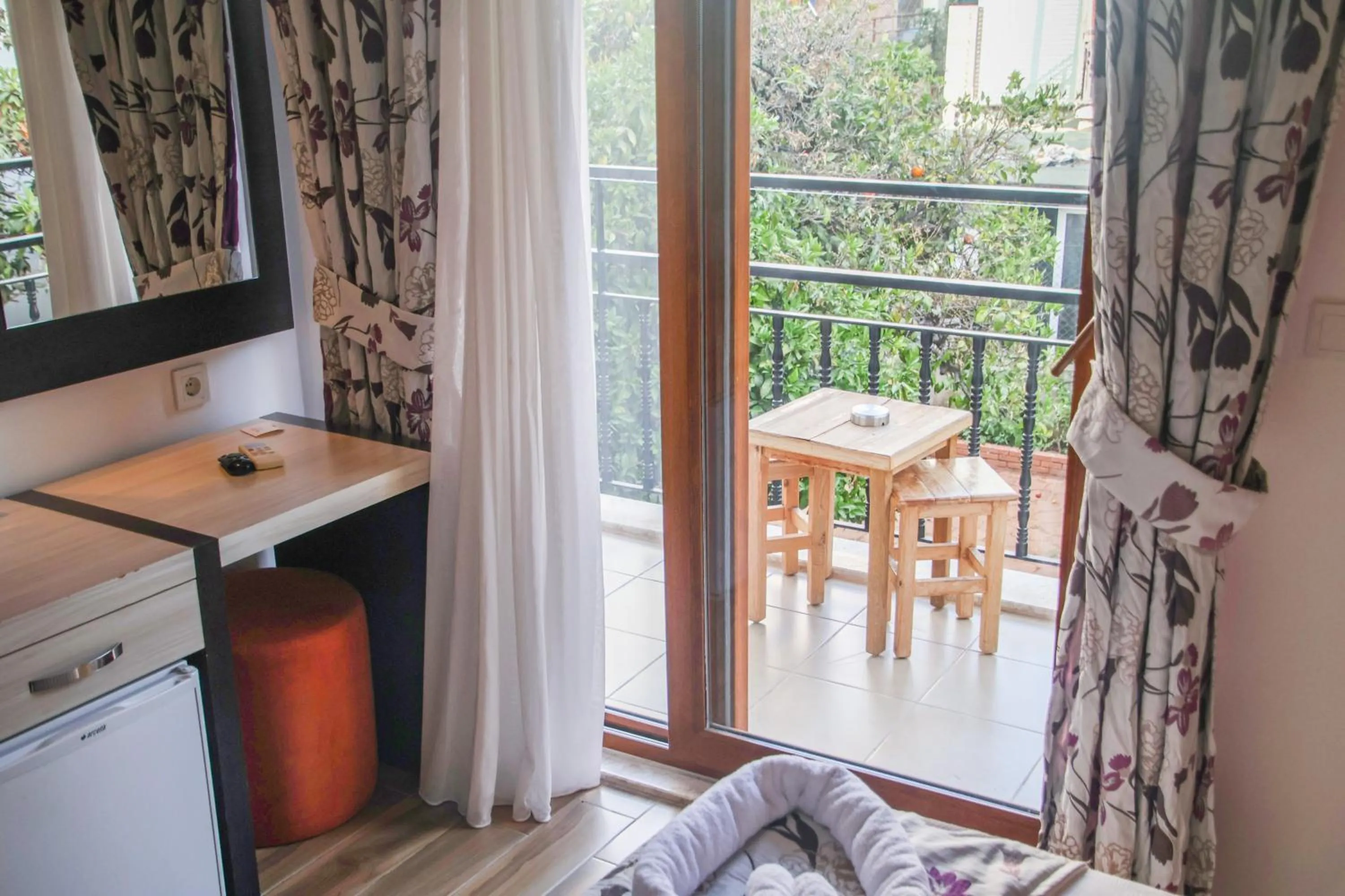 Balcony/Terrace in Hermes Hotel