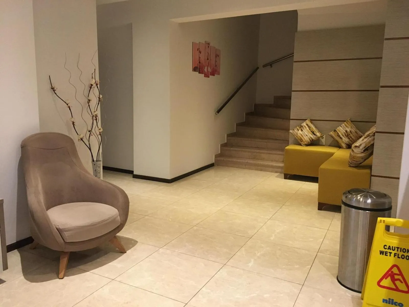 Lobby or reception in Hermes Hotel