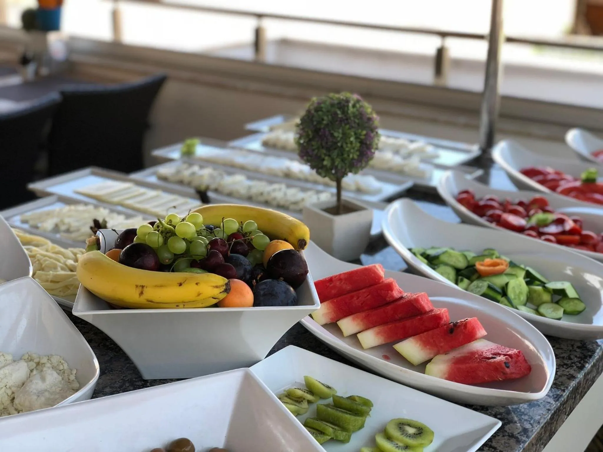 Buffet breakfast in Hermes Hotel