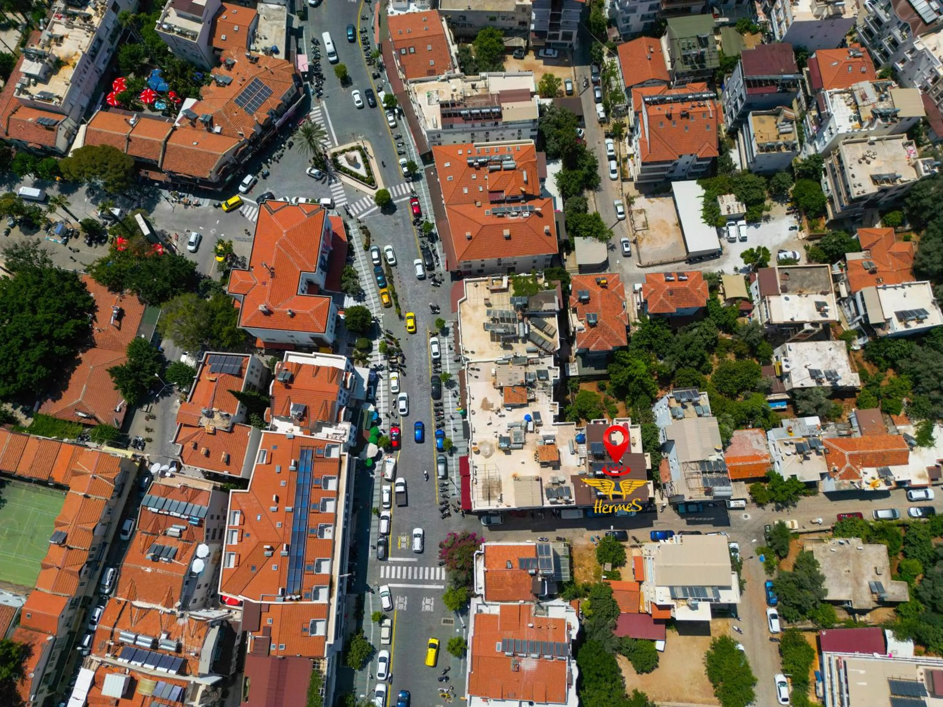 Property building in Hermes Hotel