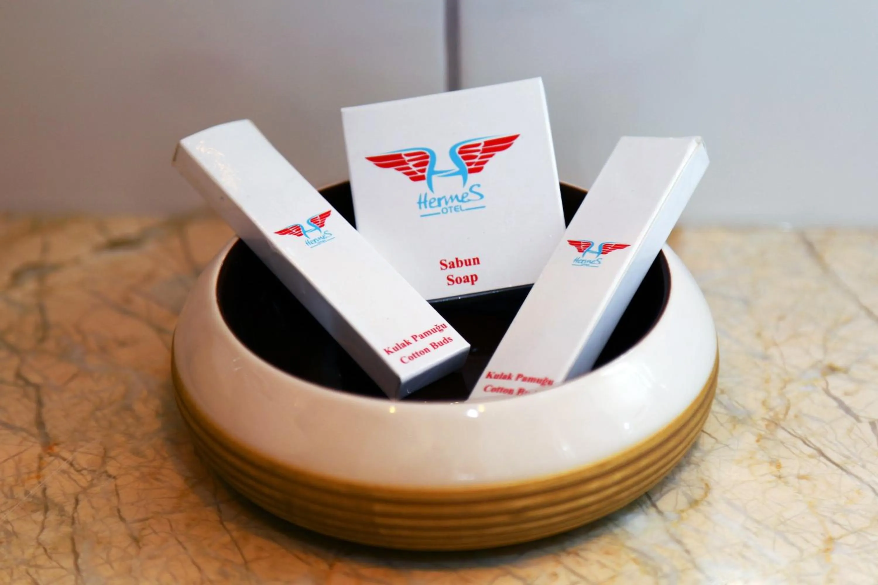 Bathroom in Hermes Hotel