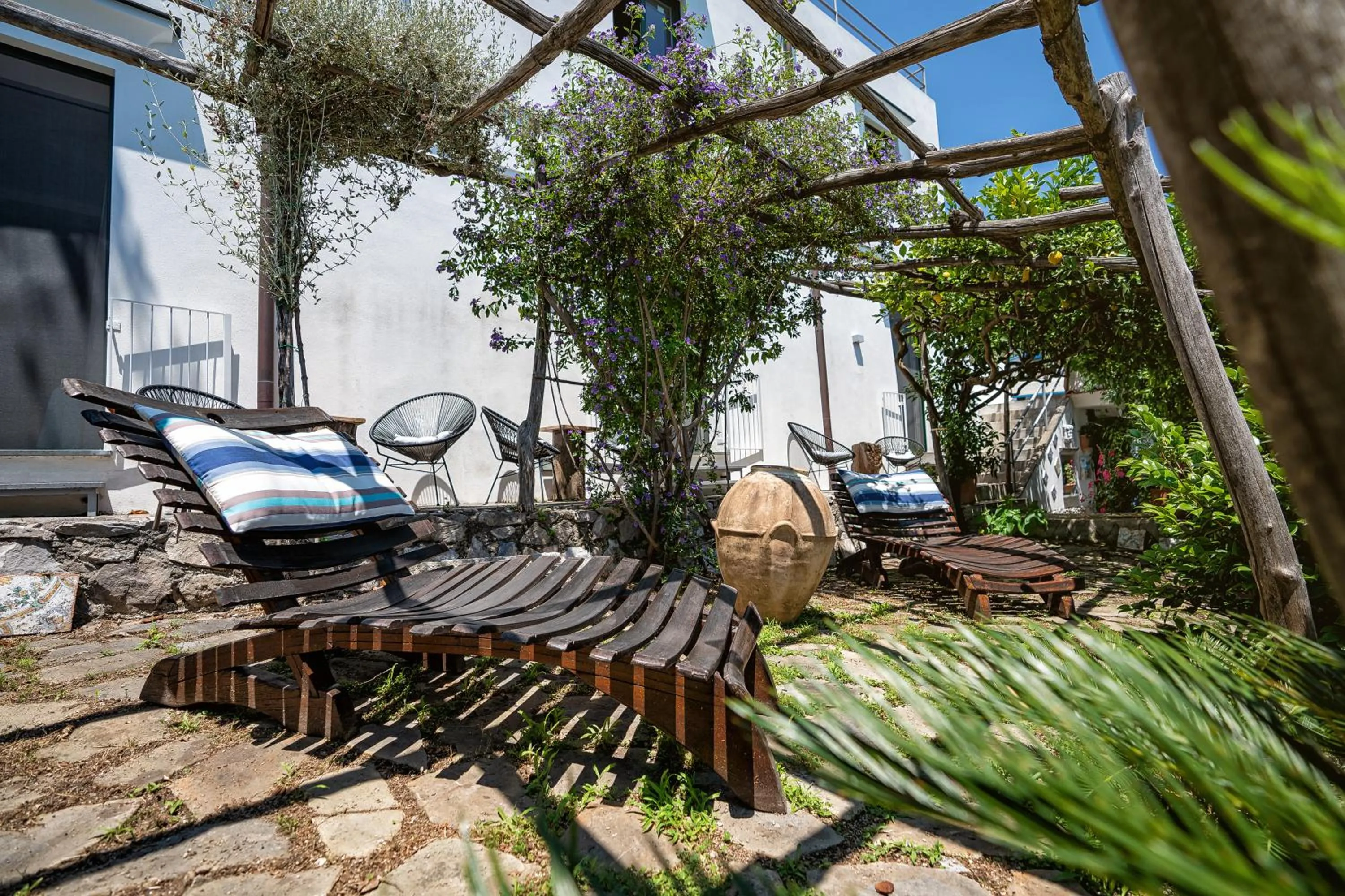 Patio in B&B Ercole di Amalfi