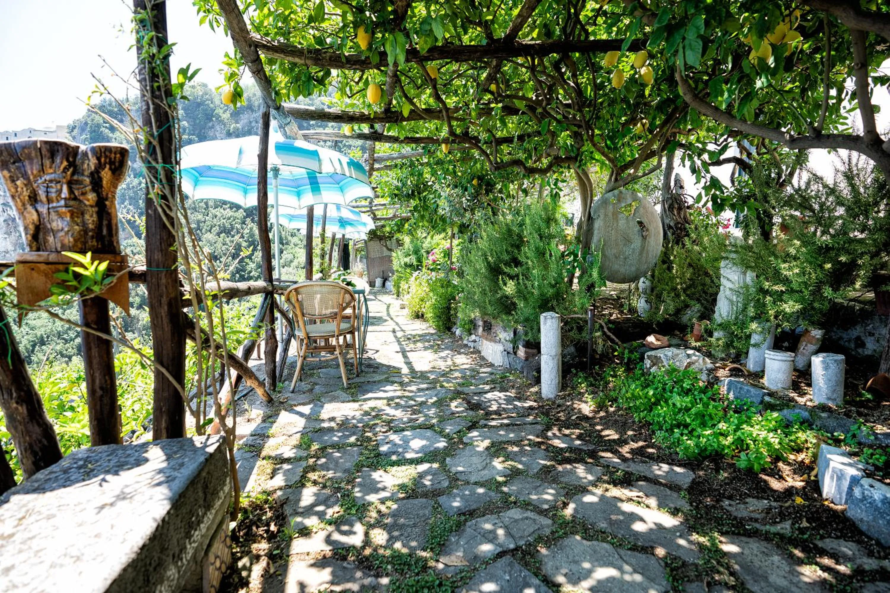 Patio in B&B Ercole di Amalfi