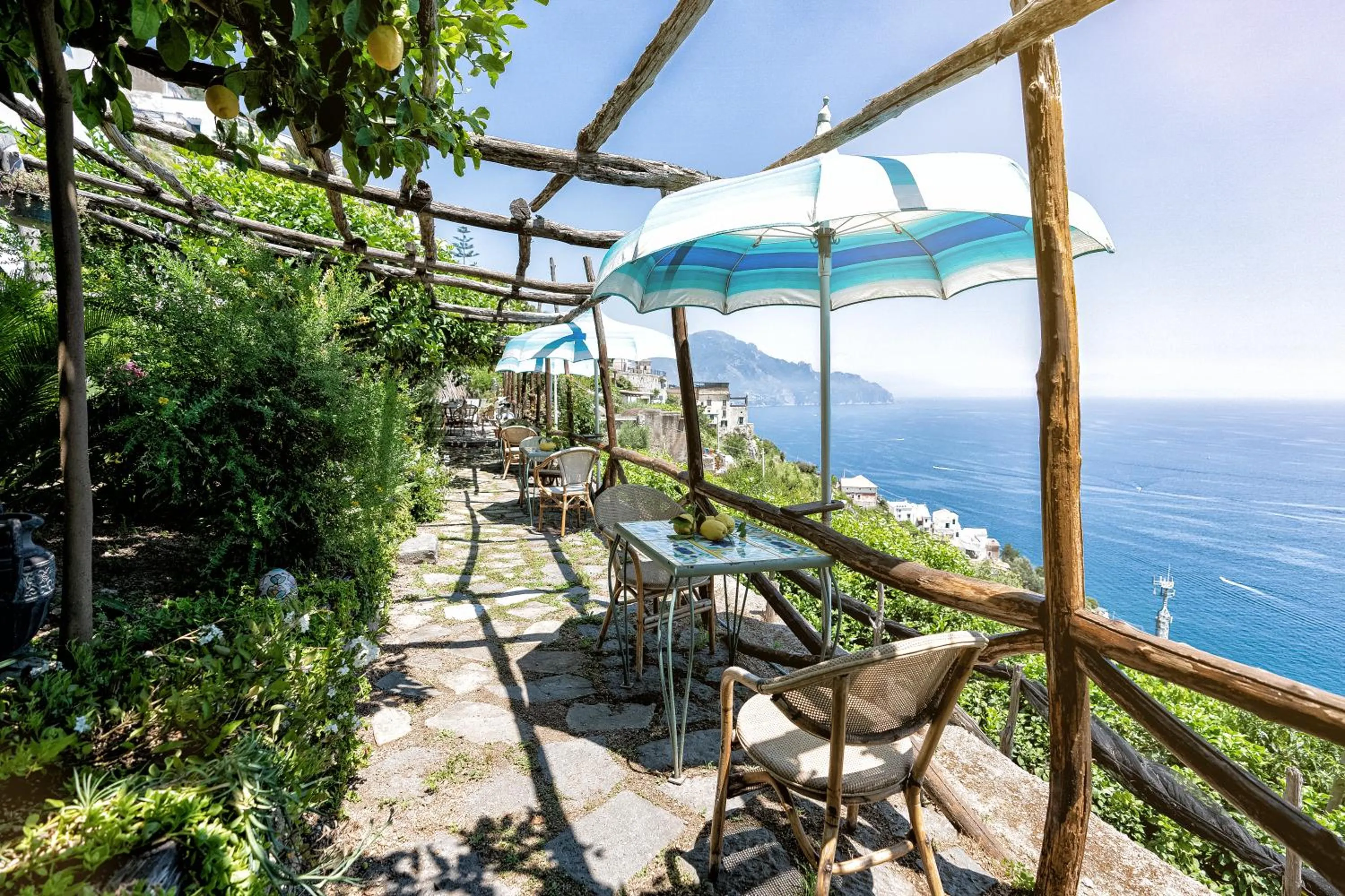 Patio in B&B Ercole di Amalfi
