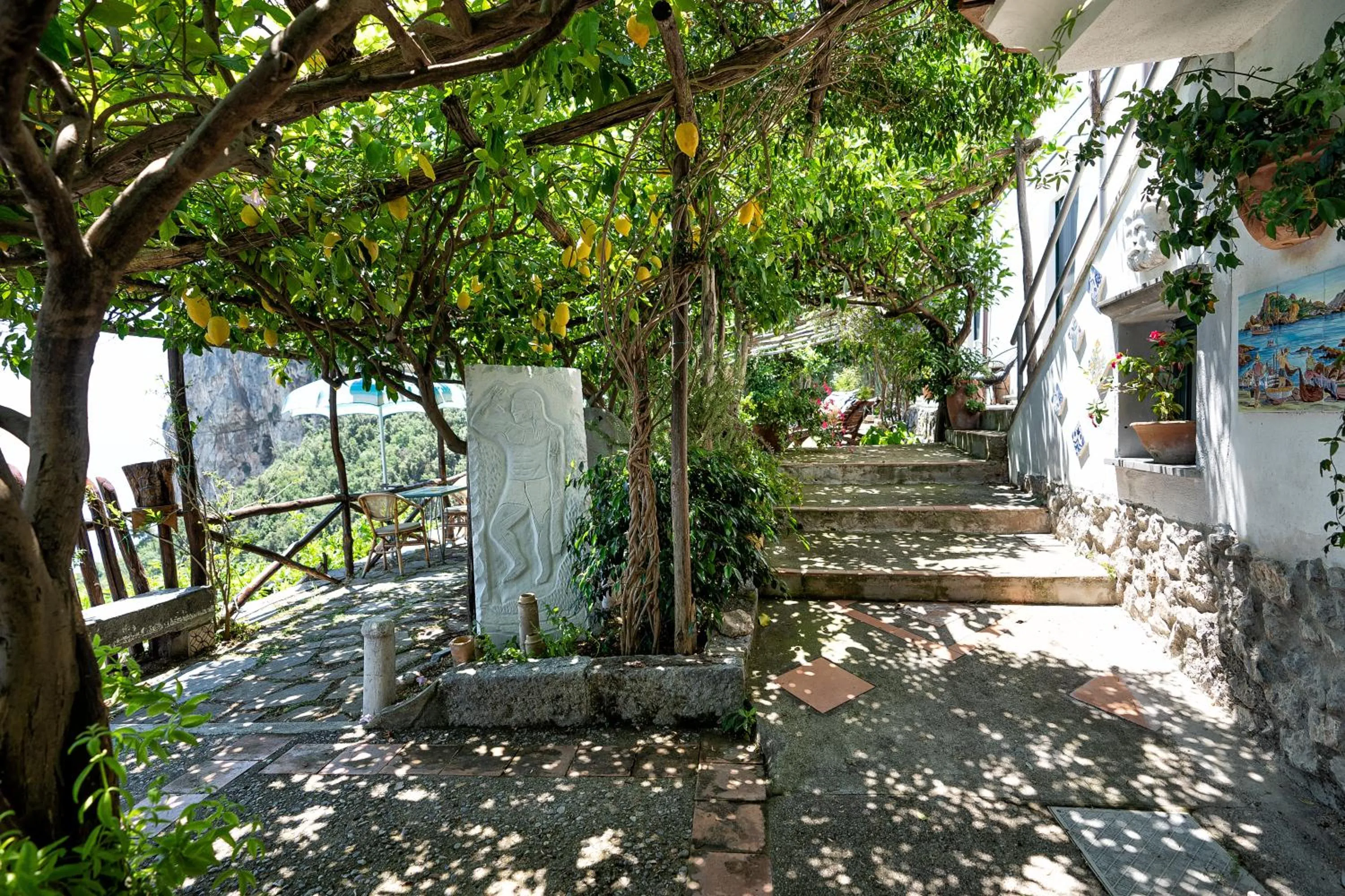Garden in B&B Ercole di Amalfi