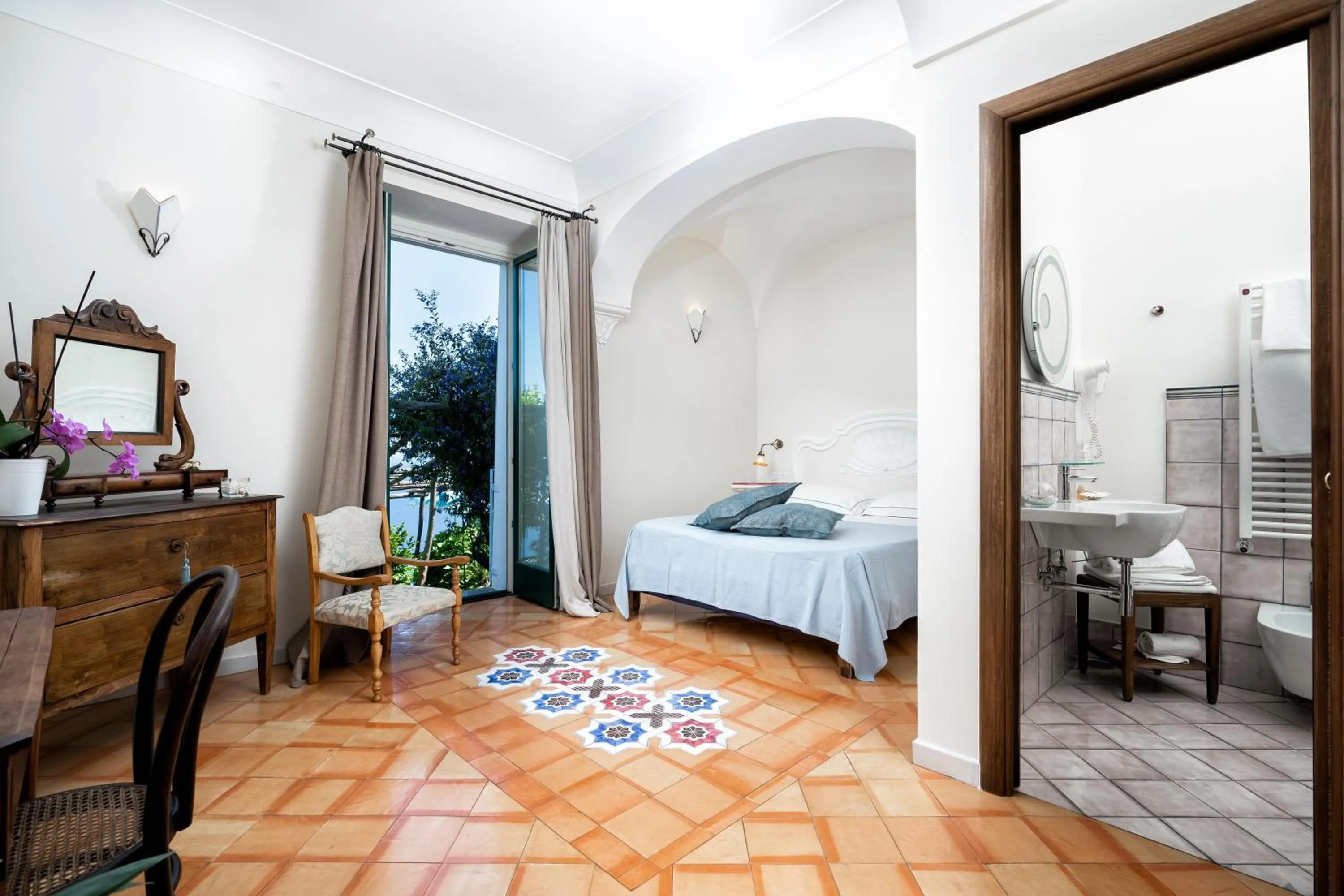 Bed in B&B Ercole di Amalfi