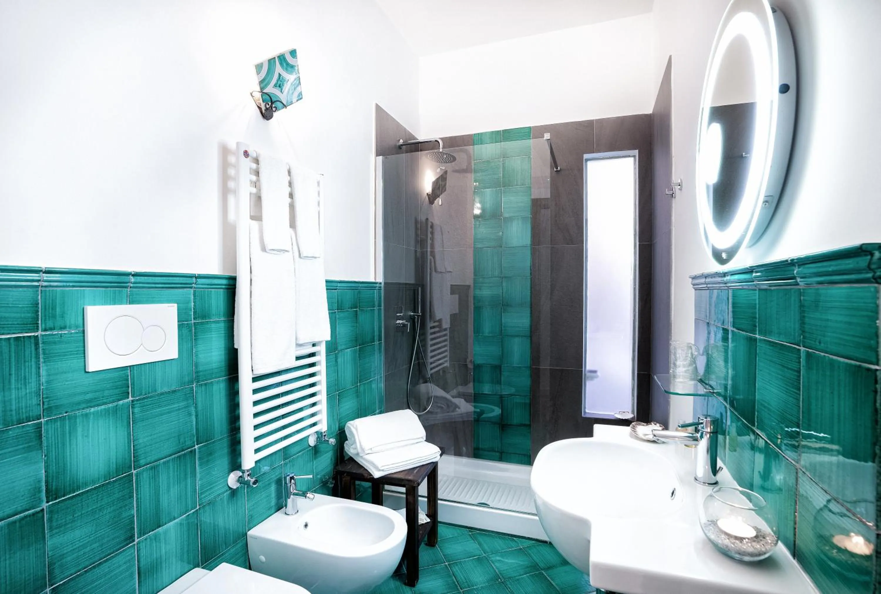 Shower in B&B Ercole di Amalfi