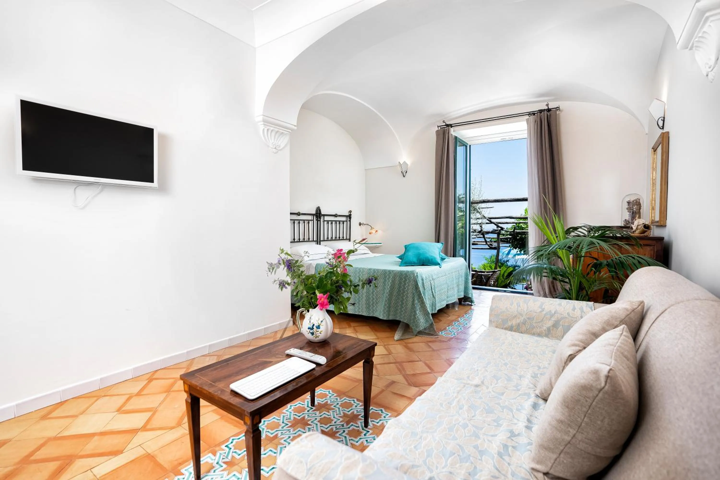 Bed in B&B Ercole di Amalfi