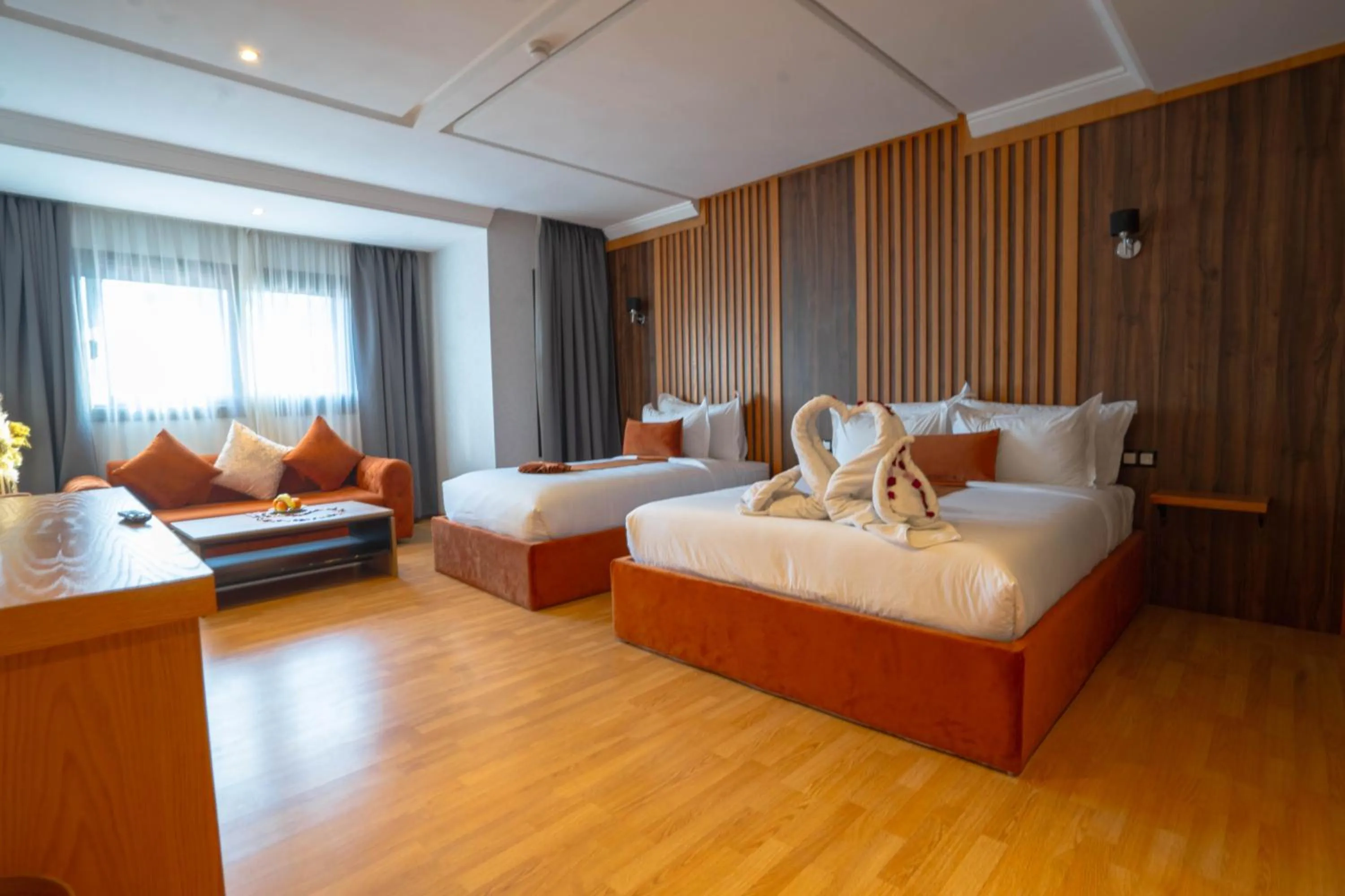 Bed in Razane Hôtel