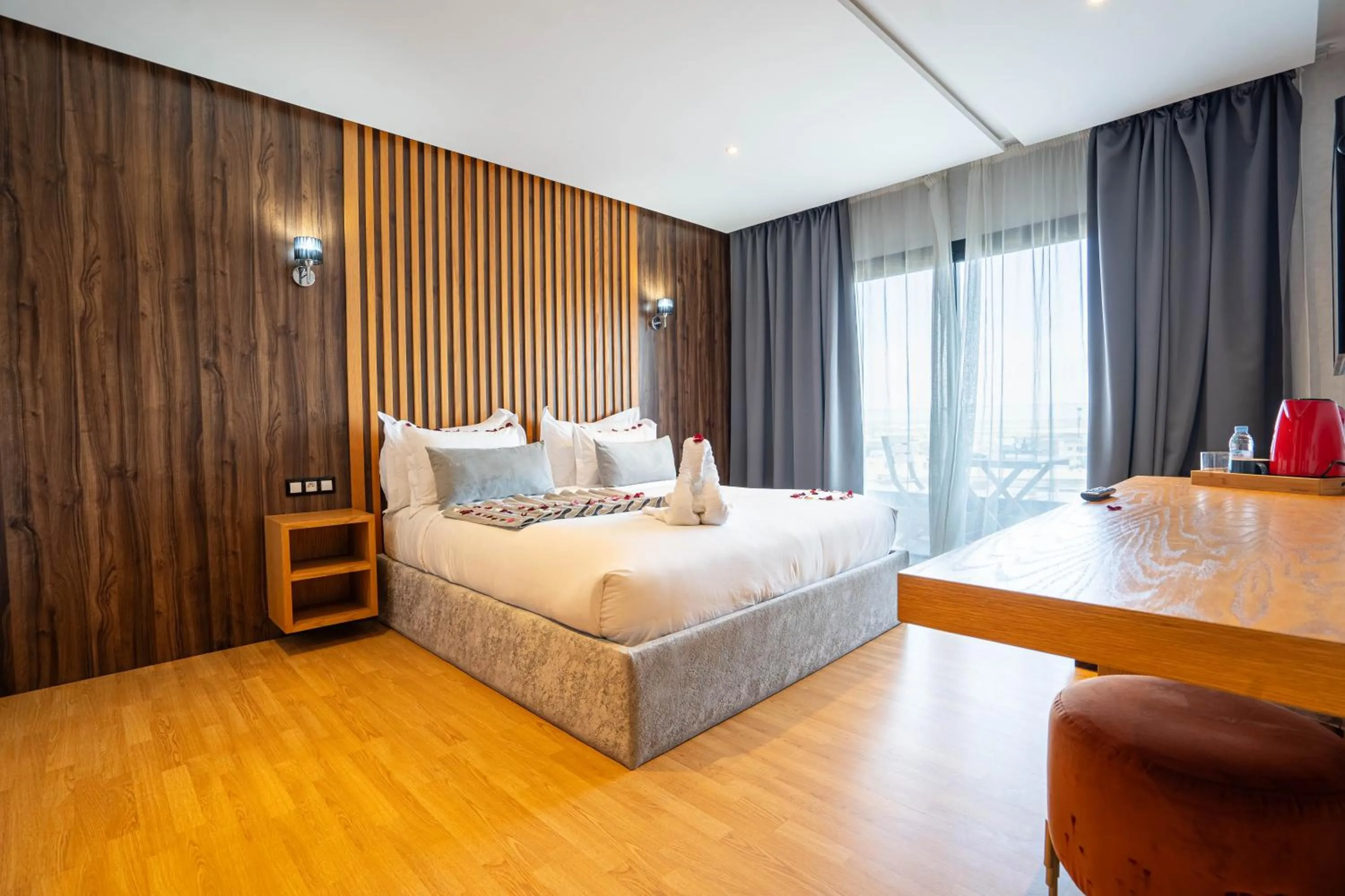 Bed in Razane Hôtel