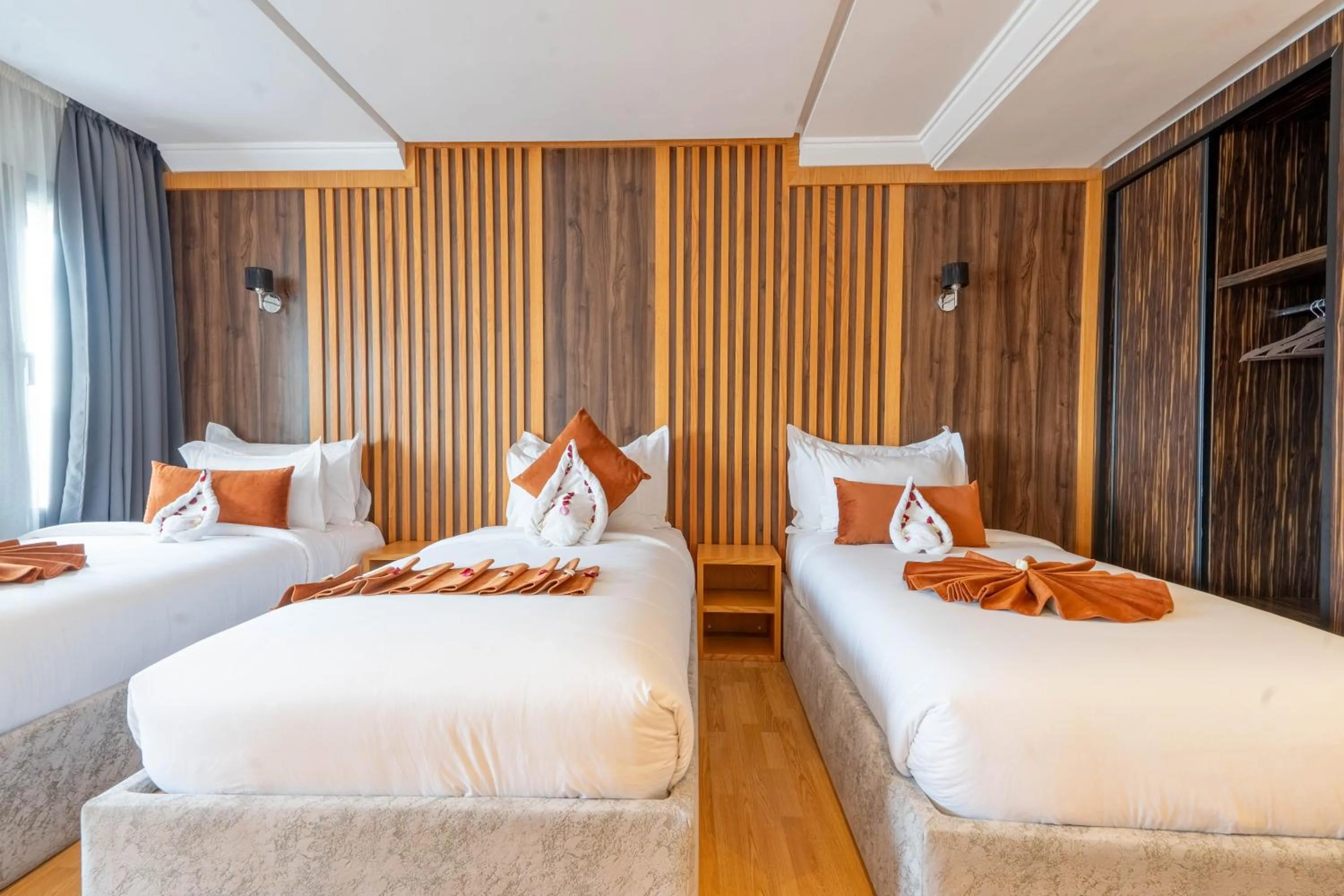 Bed in Razane Hôtel