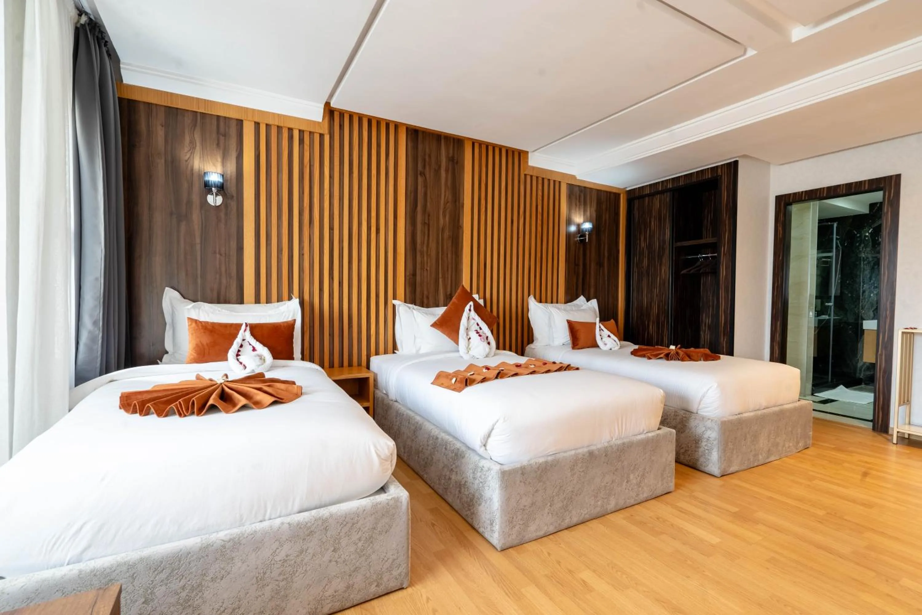 Bed in Razane Hôtel