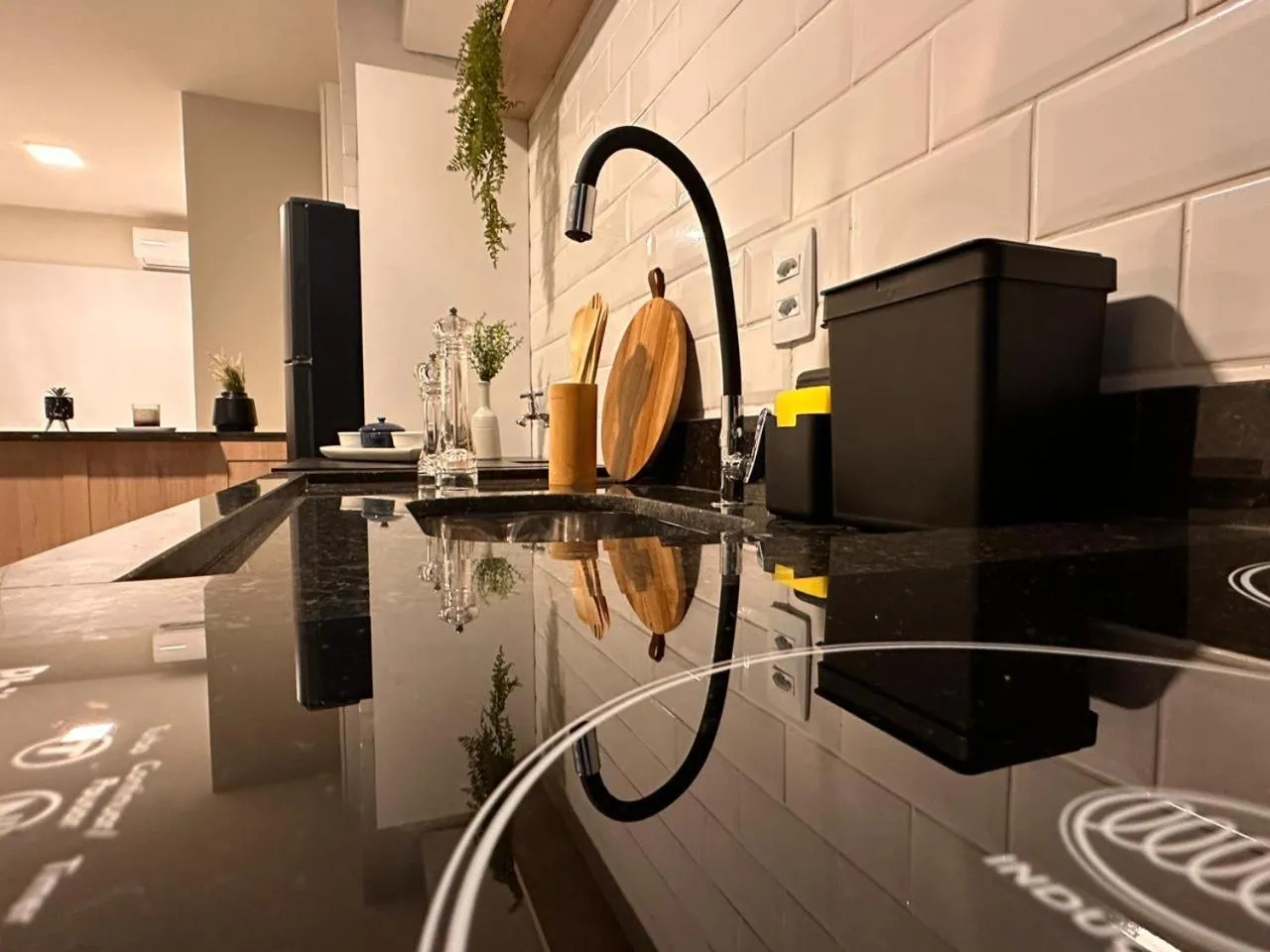 Kitchen or kitchenette in Apê Brooklin -Berrini