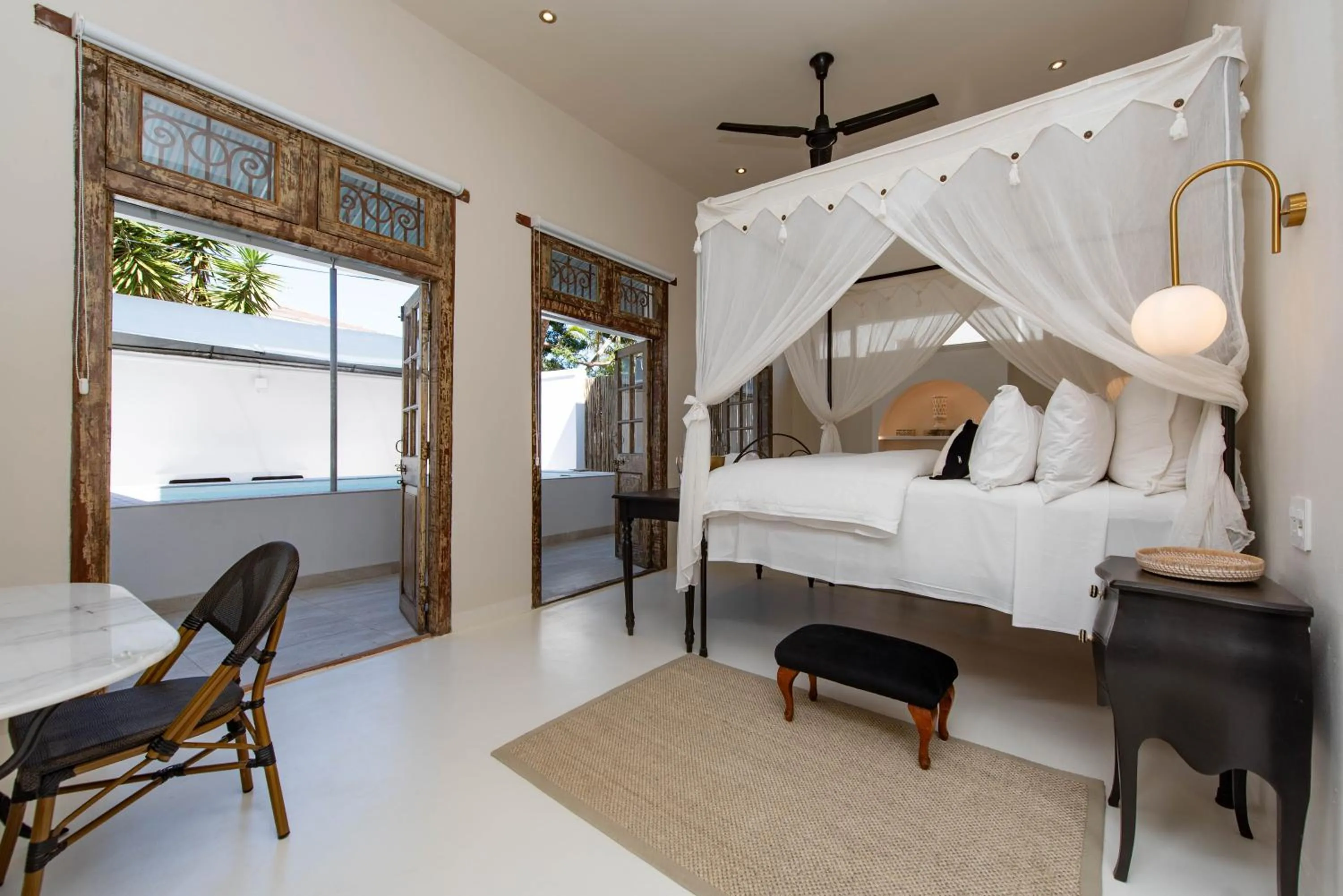 Bed in The Ivory Haus