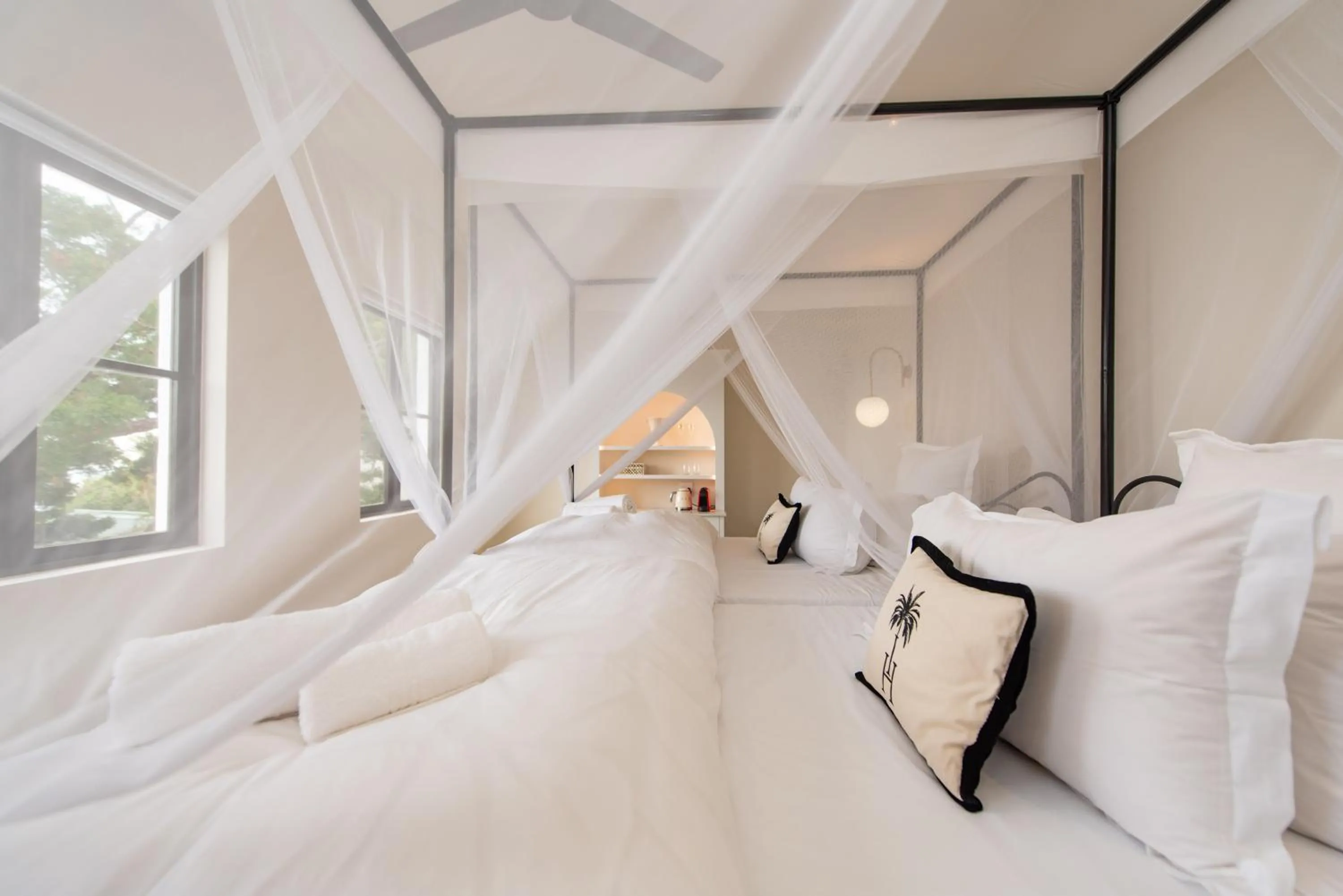 Bed in The Ivory Haus