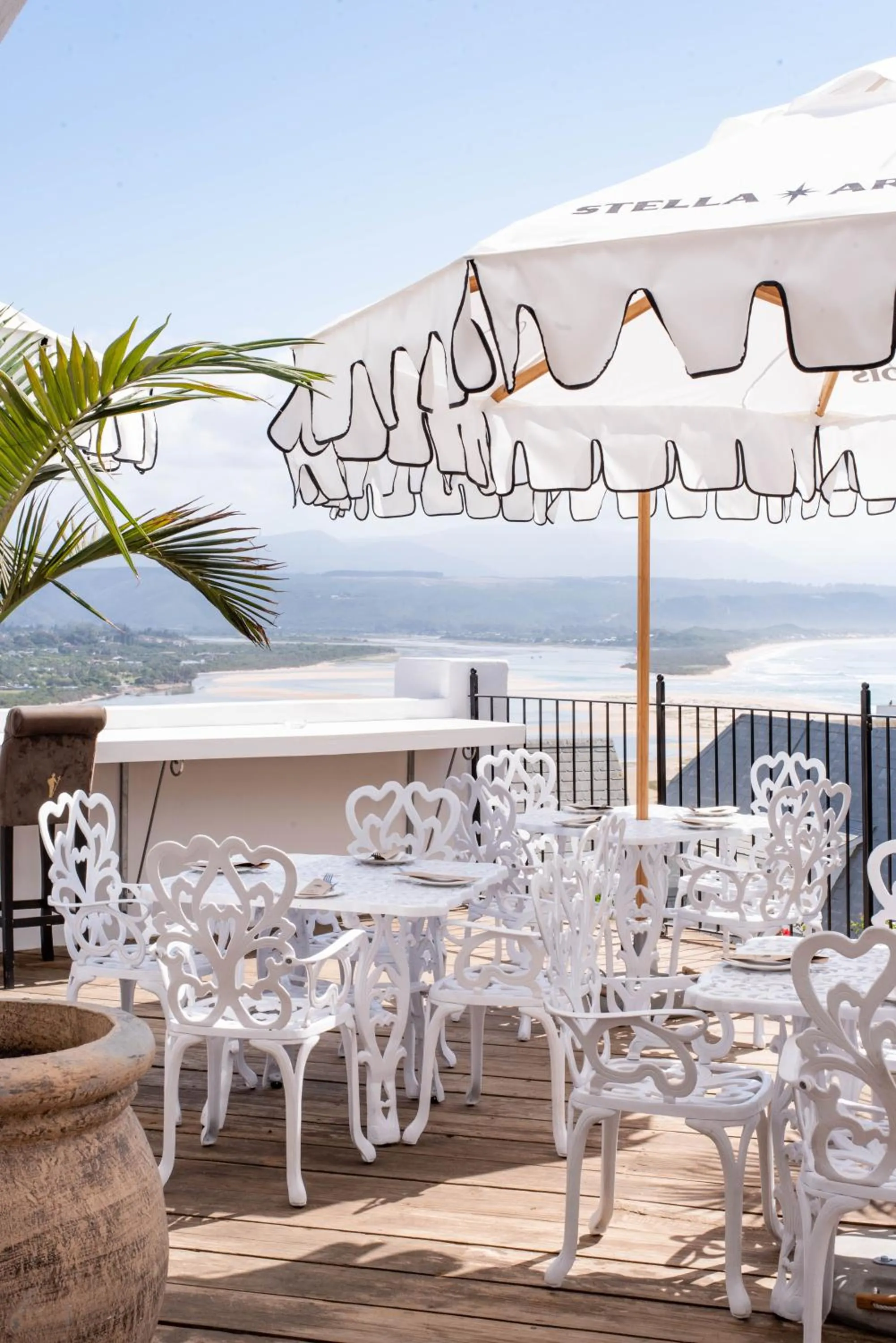 Patio in The Ivory Haus