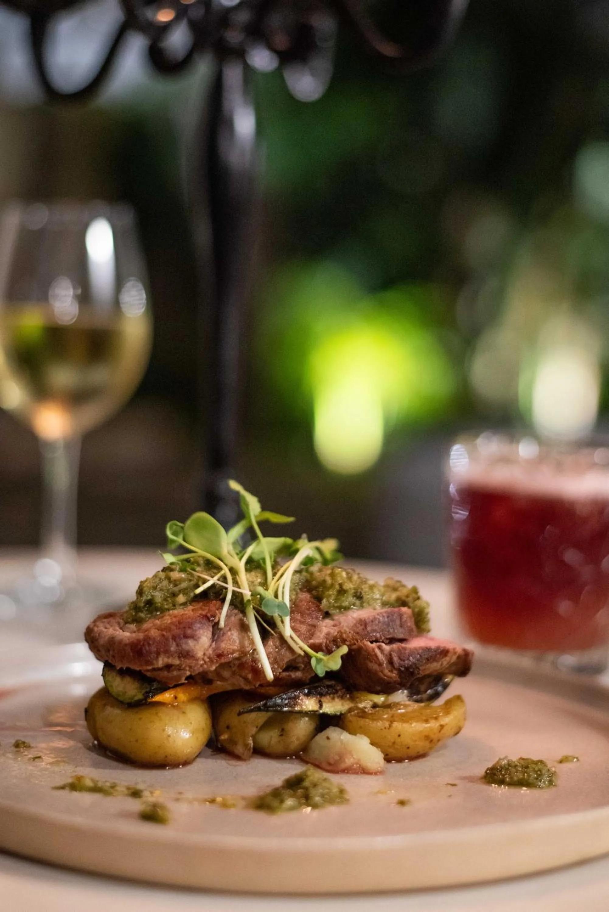 Food and drinks in The Ivory Haus