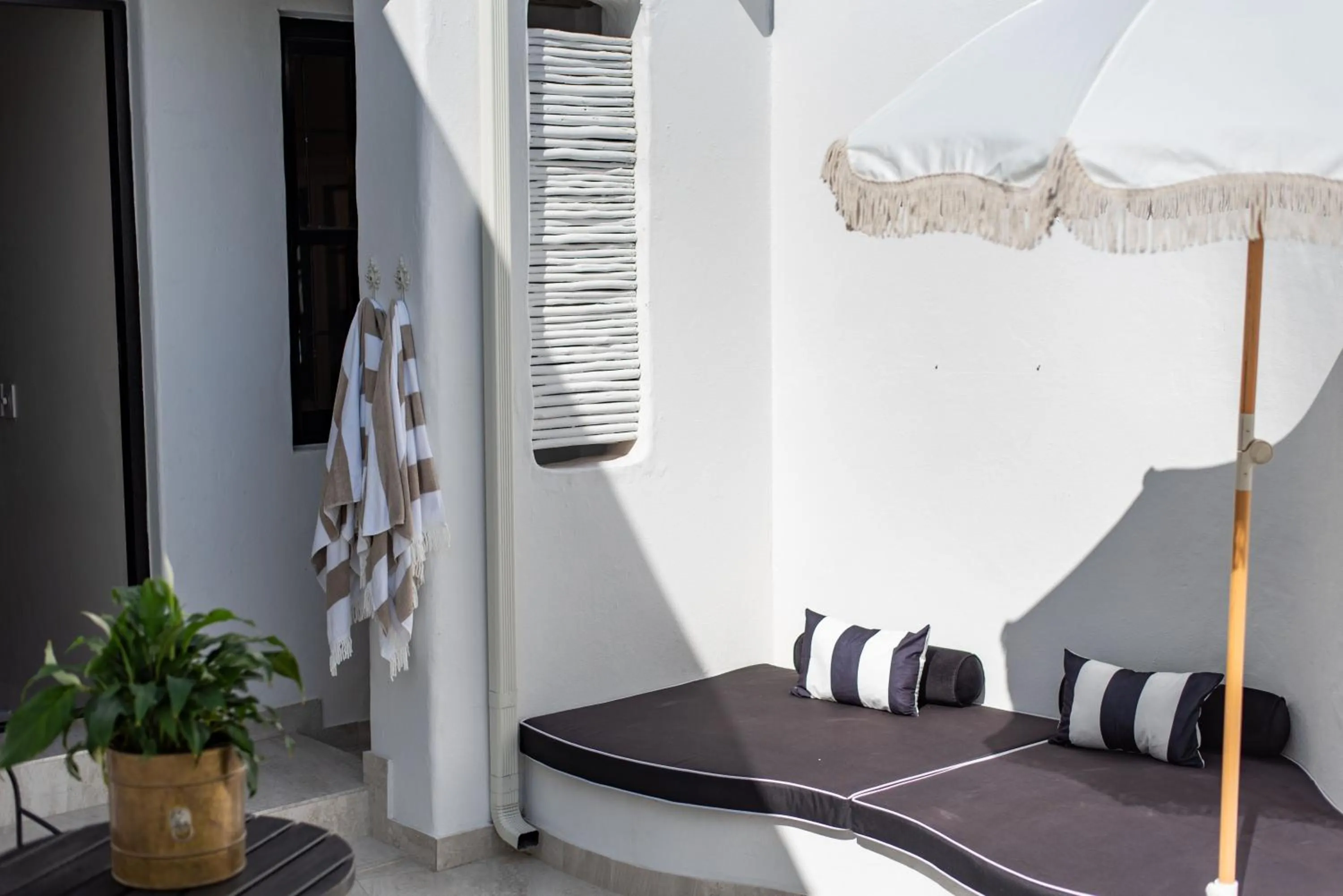 Patio in The Ivory Haus