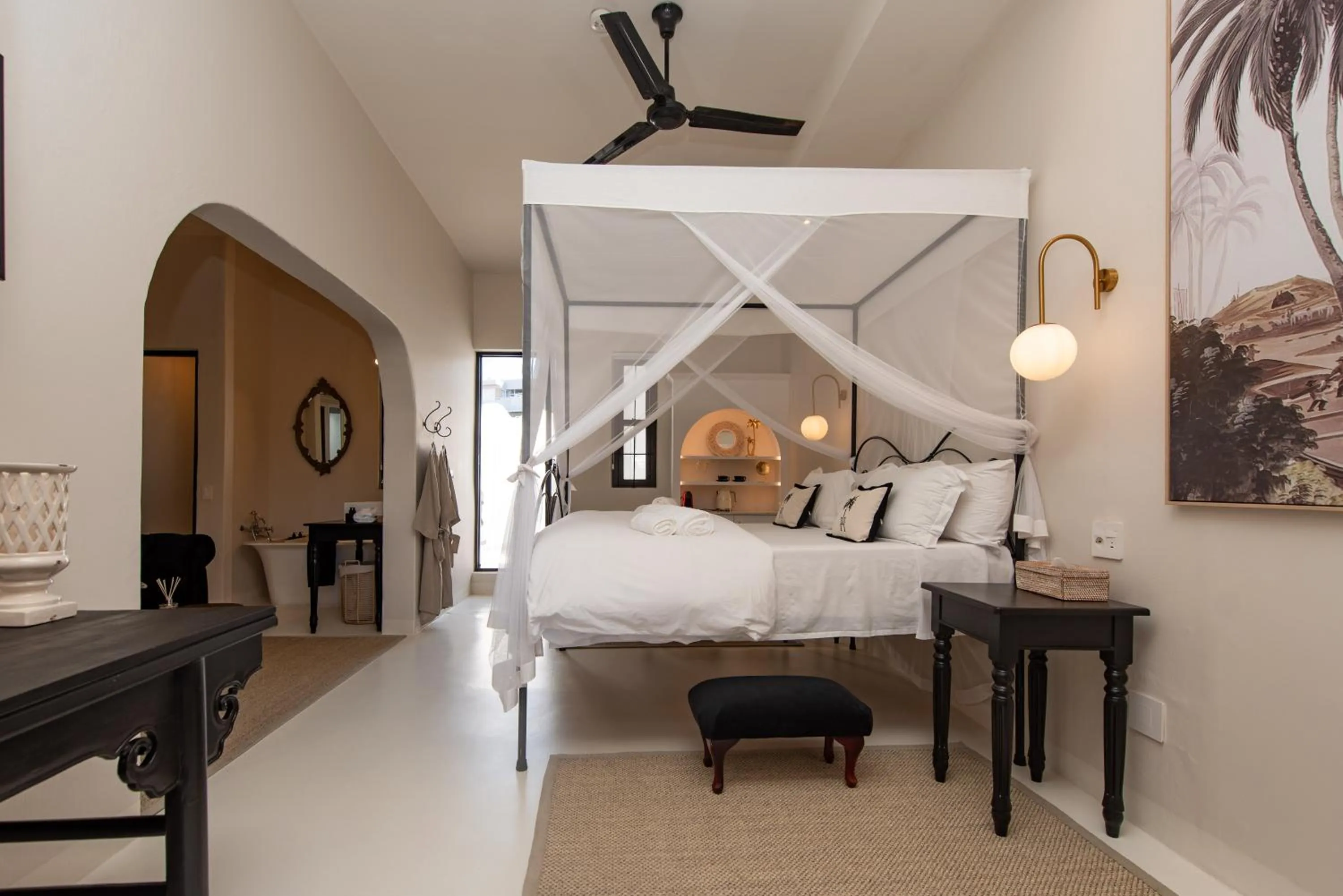 Bed in The Ivory Haus