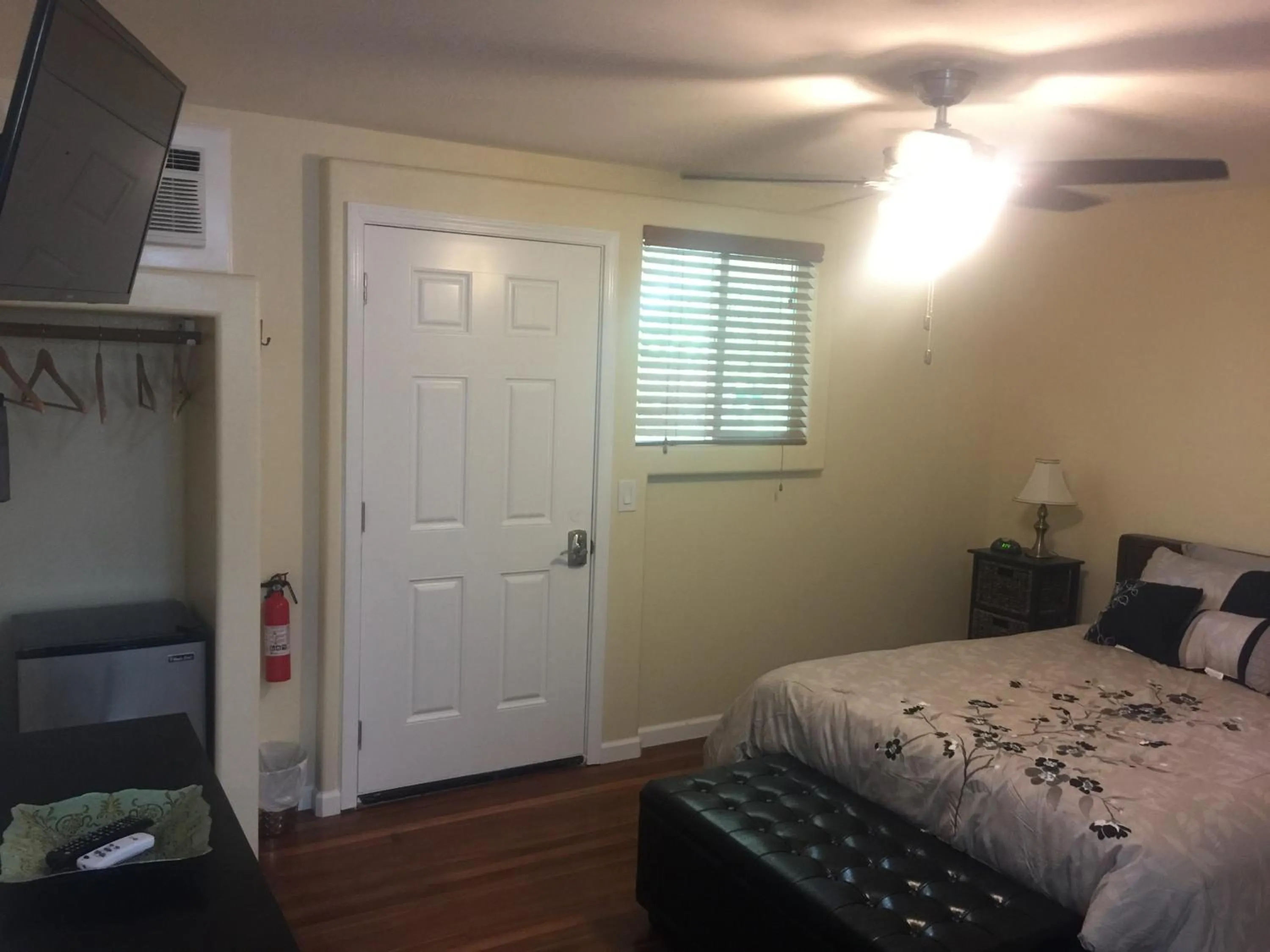 Bed in Aaron’s cottage