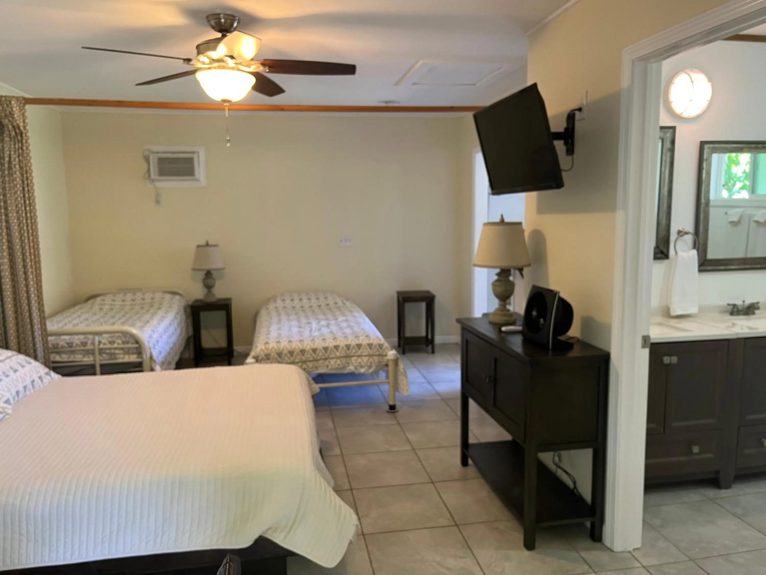 Bed in Aaron’s cottage