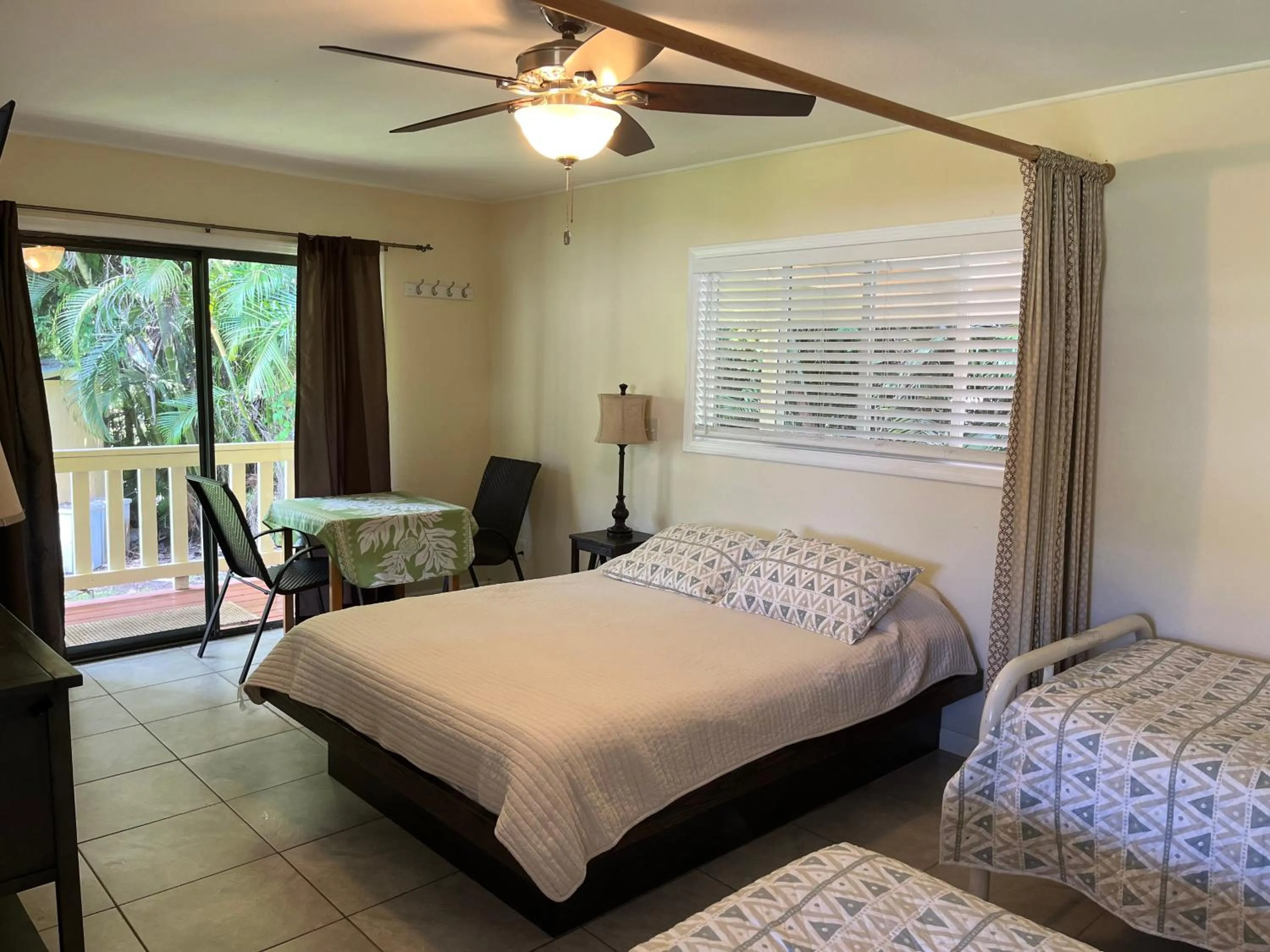 Bed in Aaron’s cottage