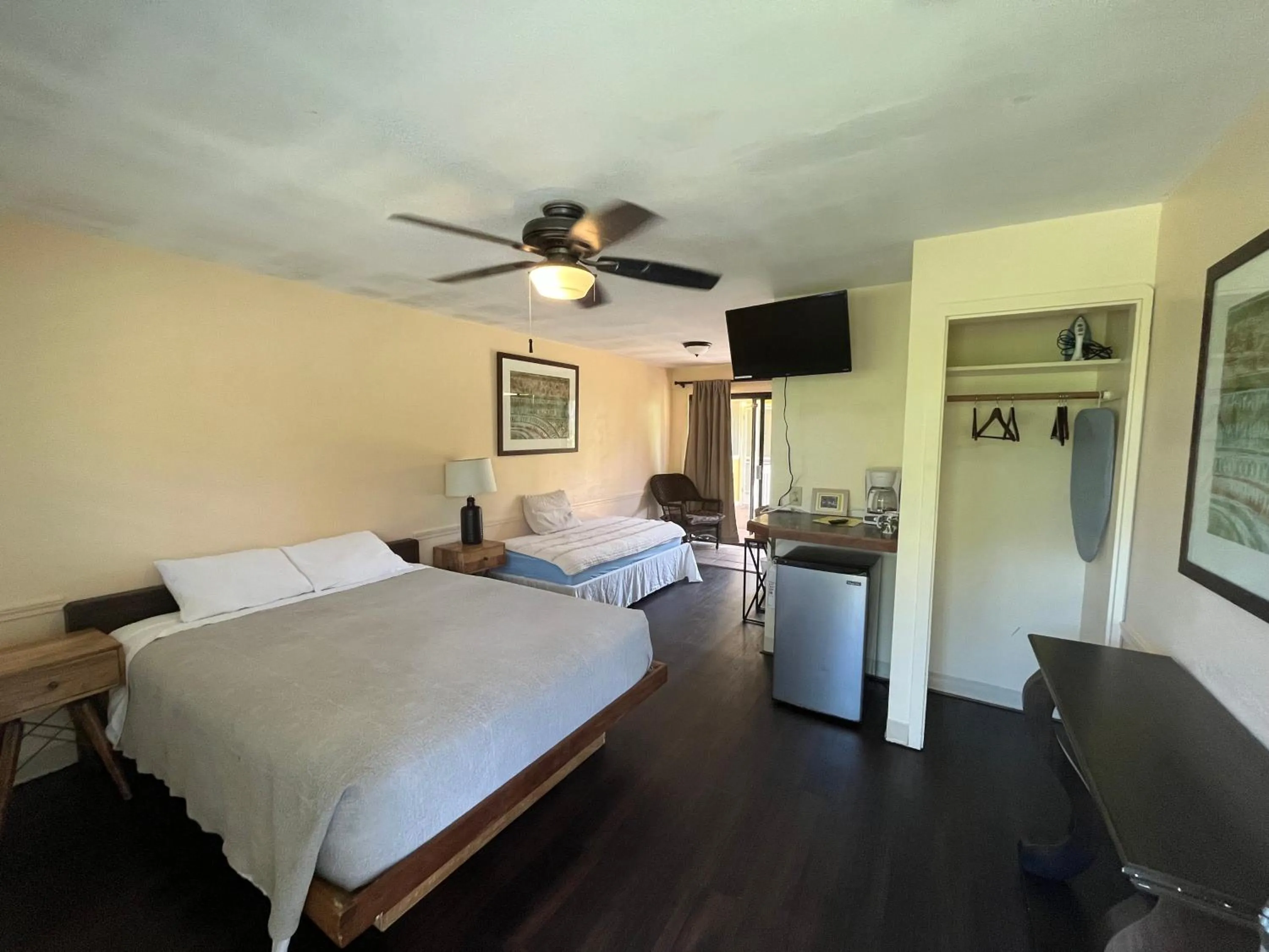 Bed in Aaron’s cottage