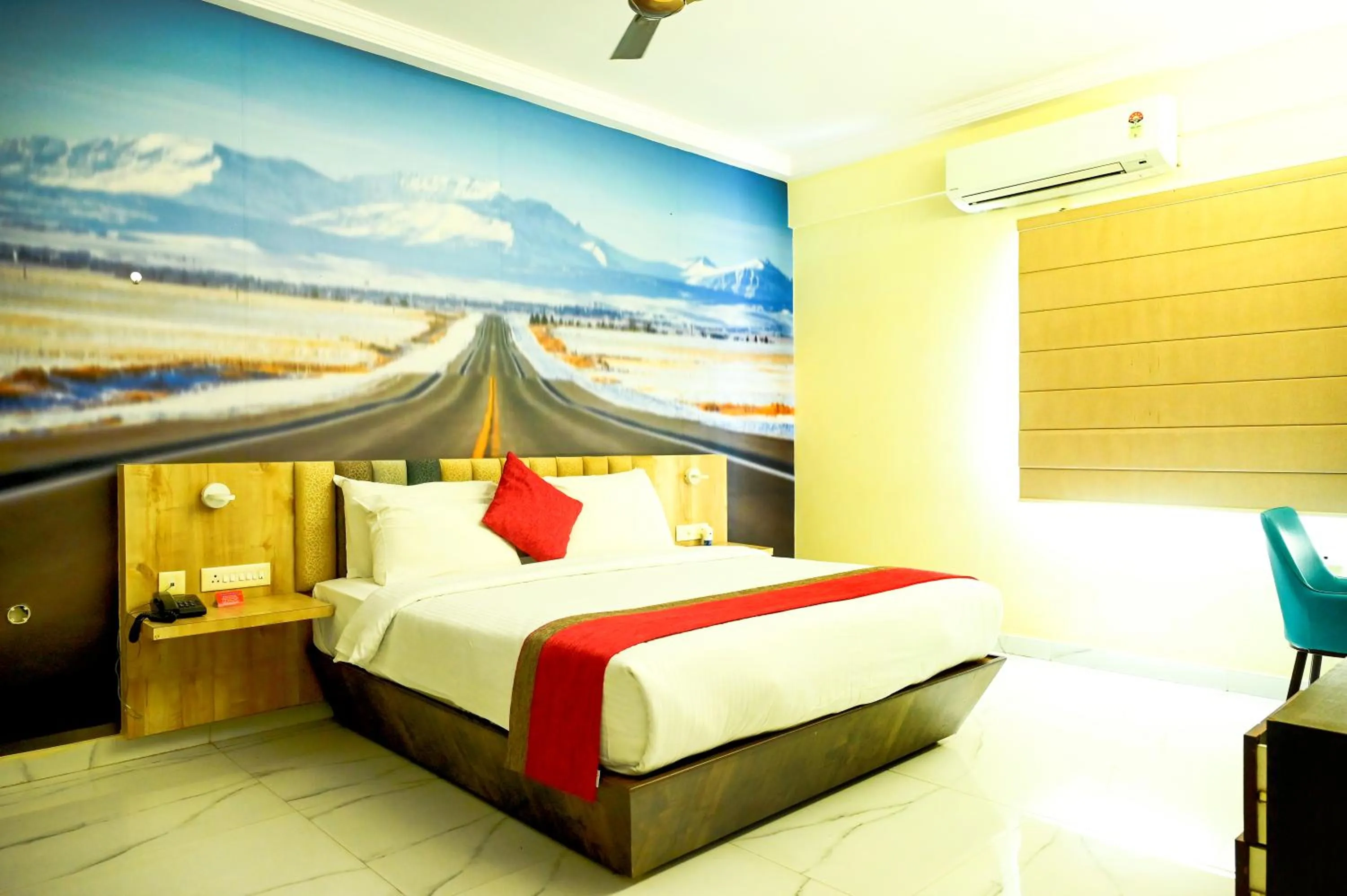 Bed in The Butterfly - Ramachandra Nagar