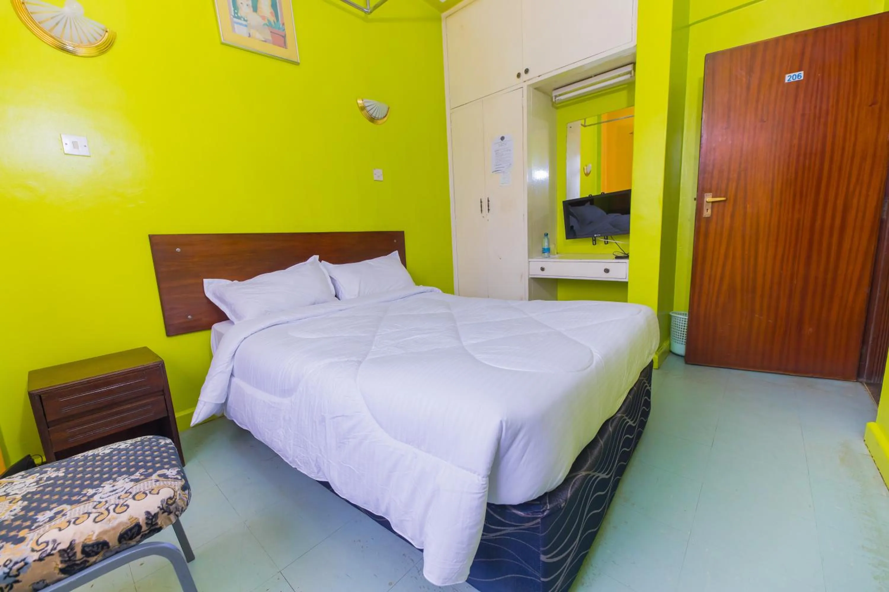 Bed in Hotel Southern Blue