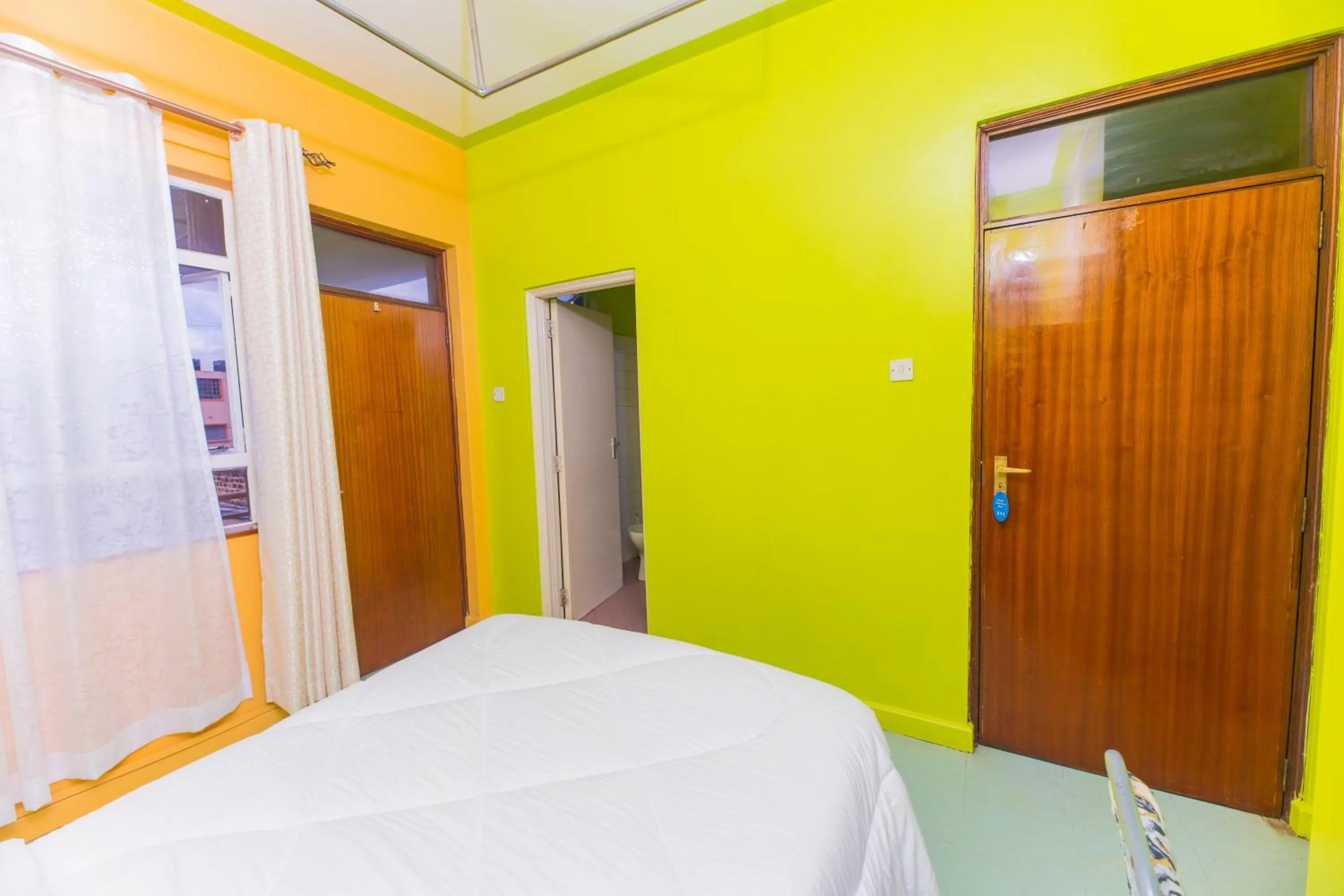 Bed in Hotel Southern Blue