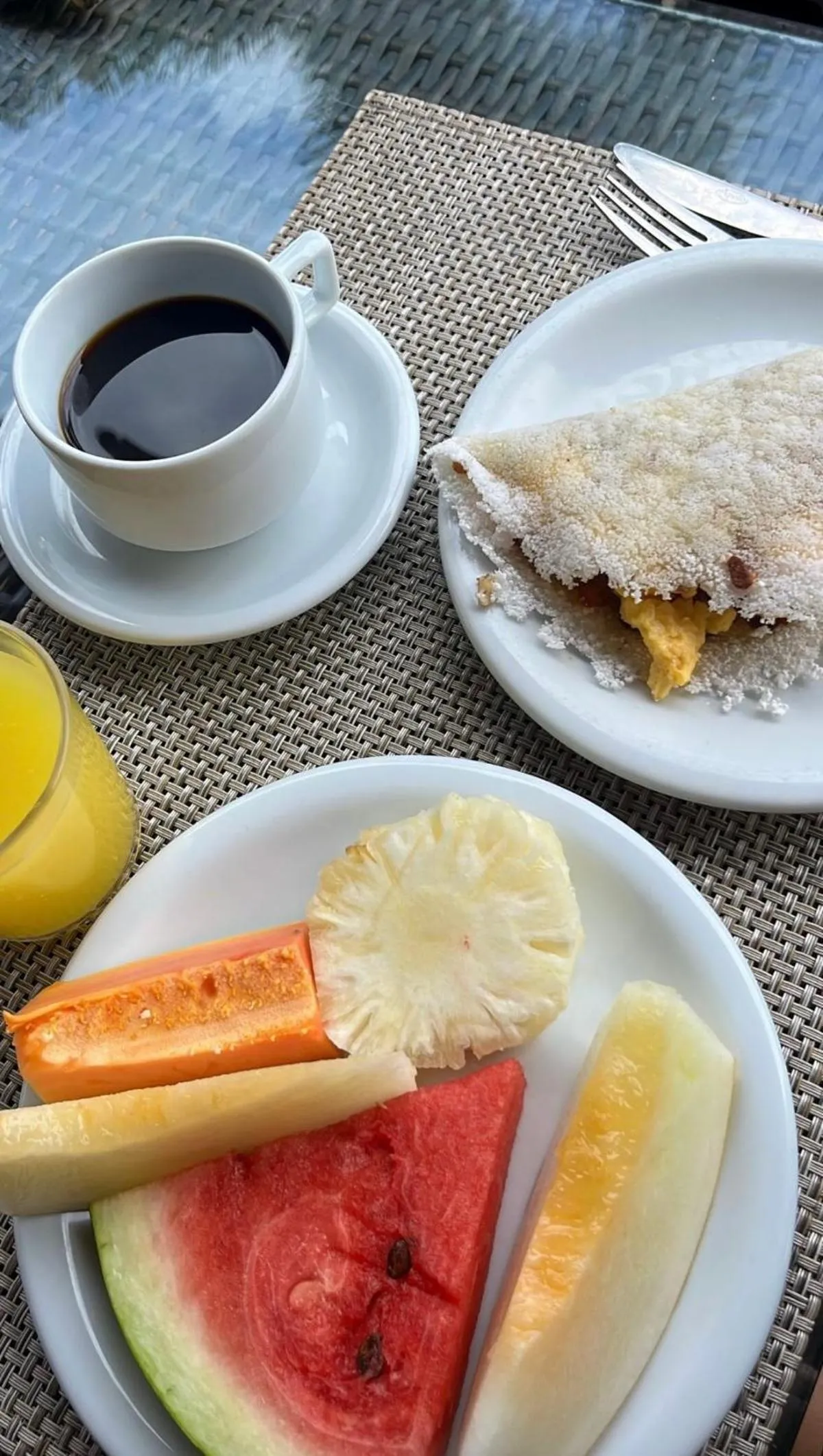 Breakfast in Pousada Del Mare