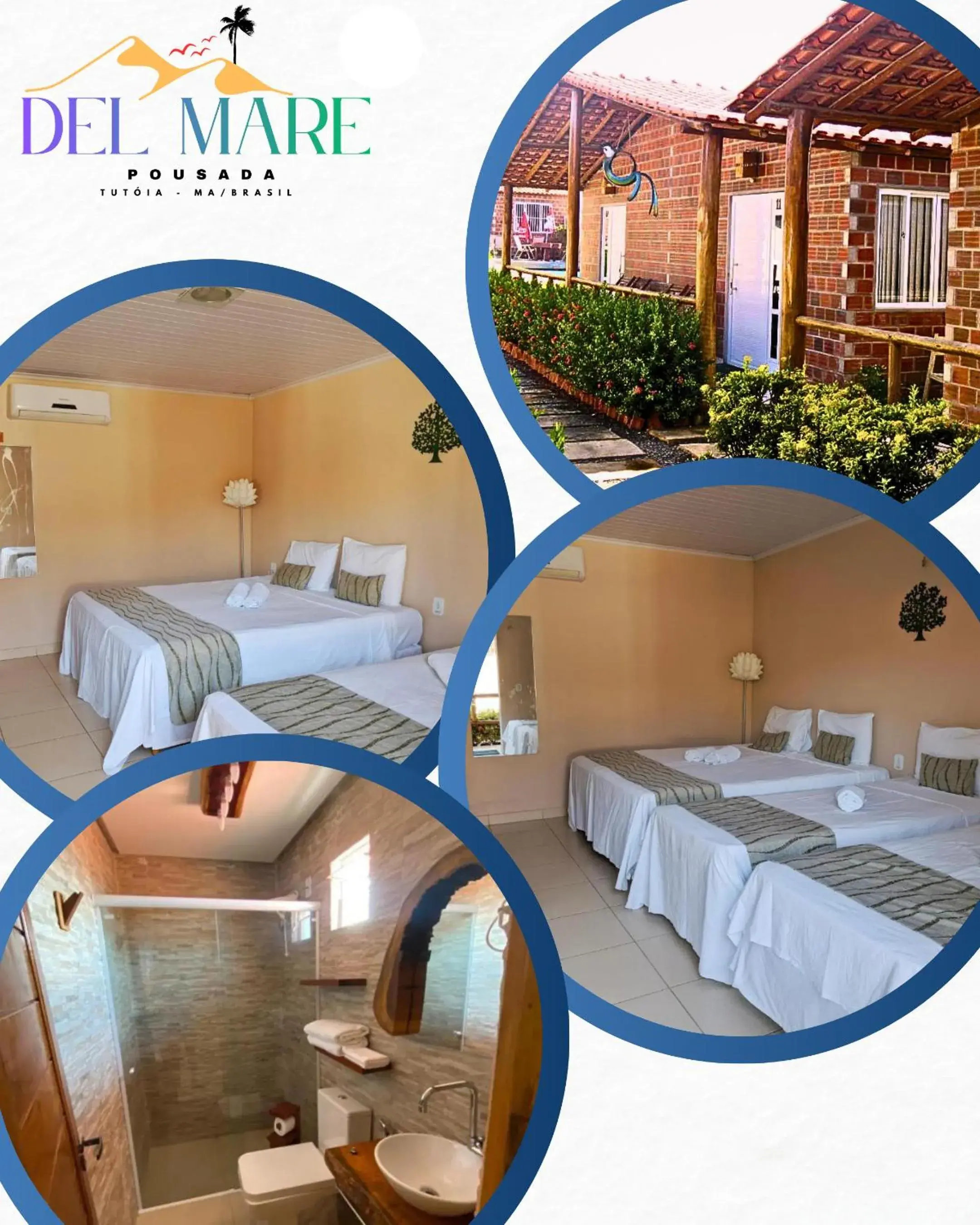 Standard Quadruple Room in Pousada Del Mare Standard Quadruple Room in Pousada Del Mare