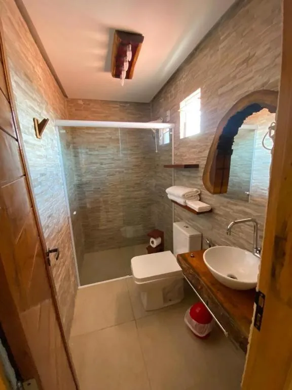 Bathroom in Pousada Del Mare