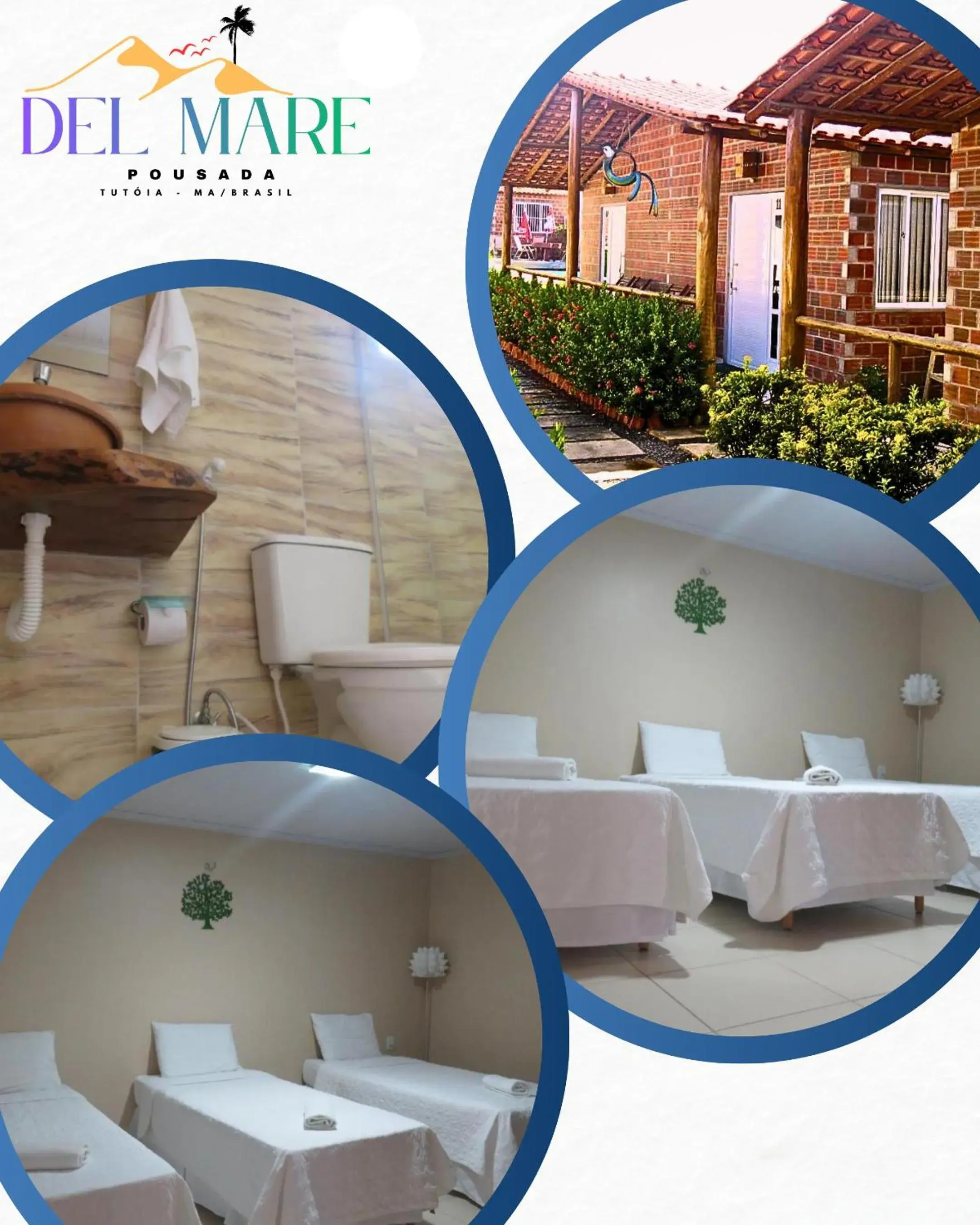 Double Room in Pousada Del Mare Double Room in Pousada Del Mare