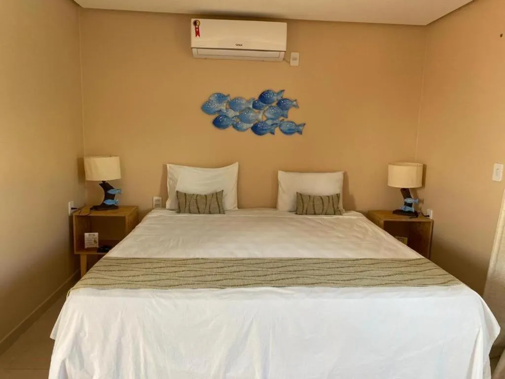 Bed in Pousada Del Mare