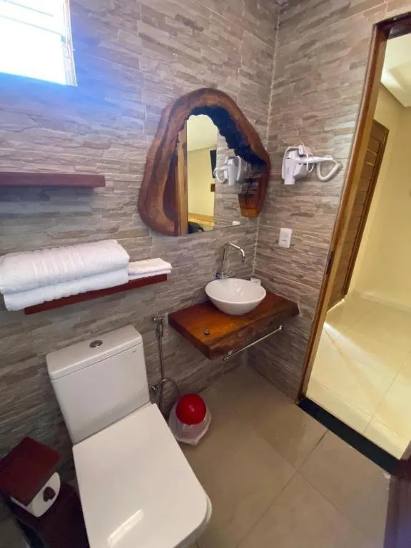 Bathroom in Pousada Del Mare
